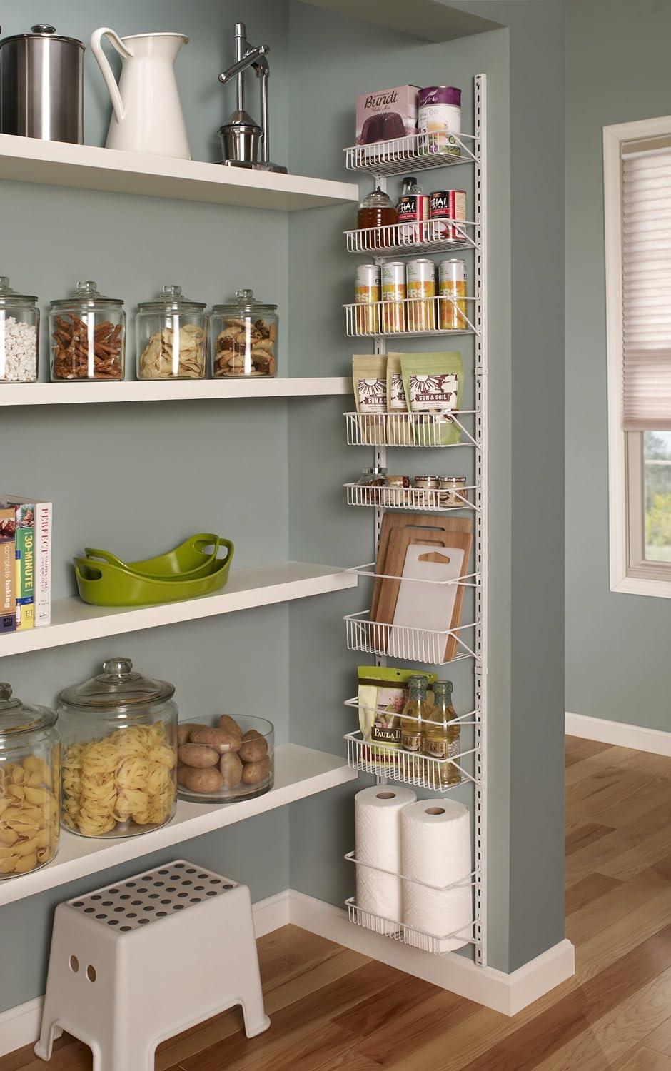 Wall Cabinet Door Organizer