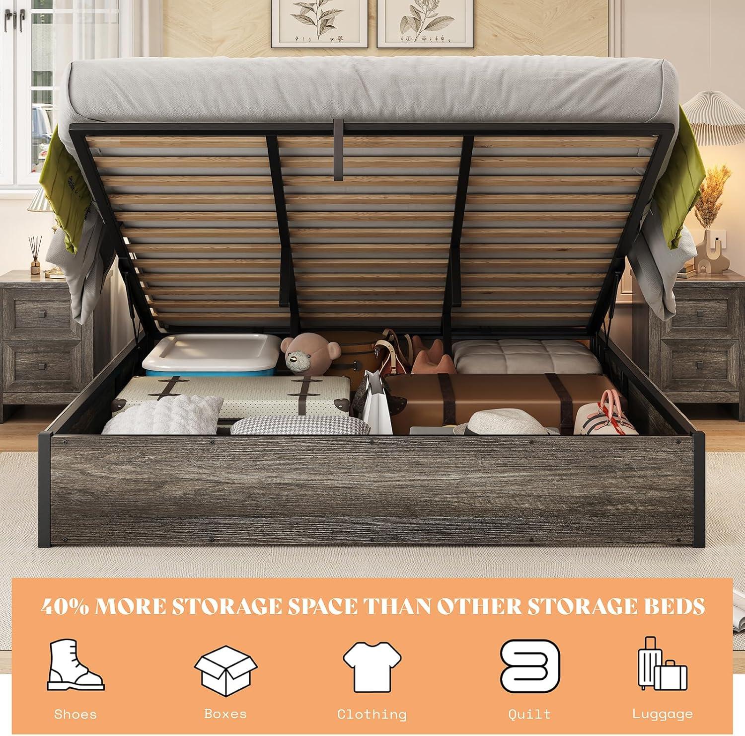 Wade Logan® Caityln Lift Up Storage Bed