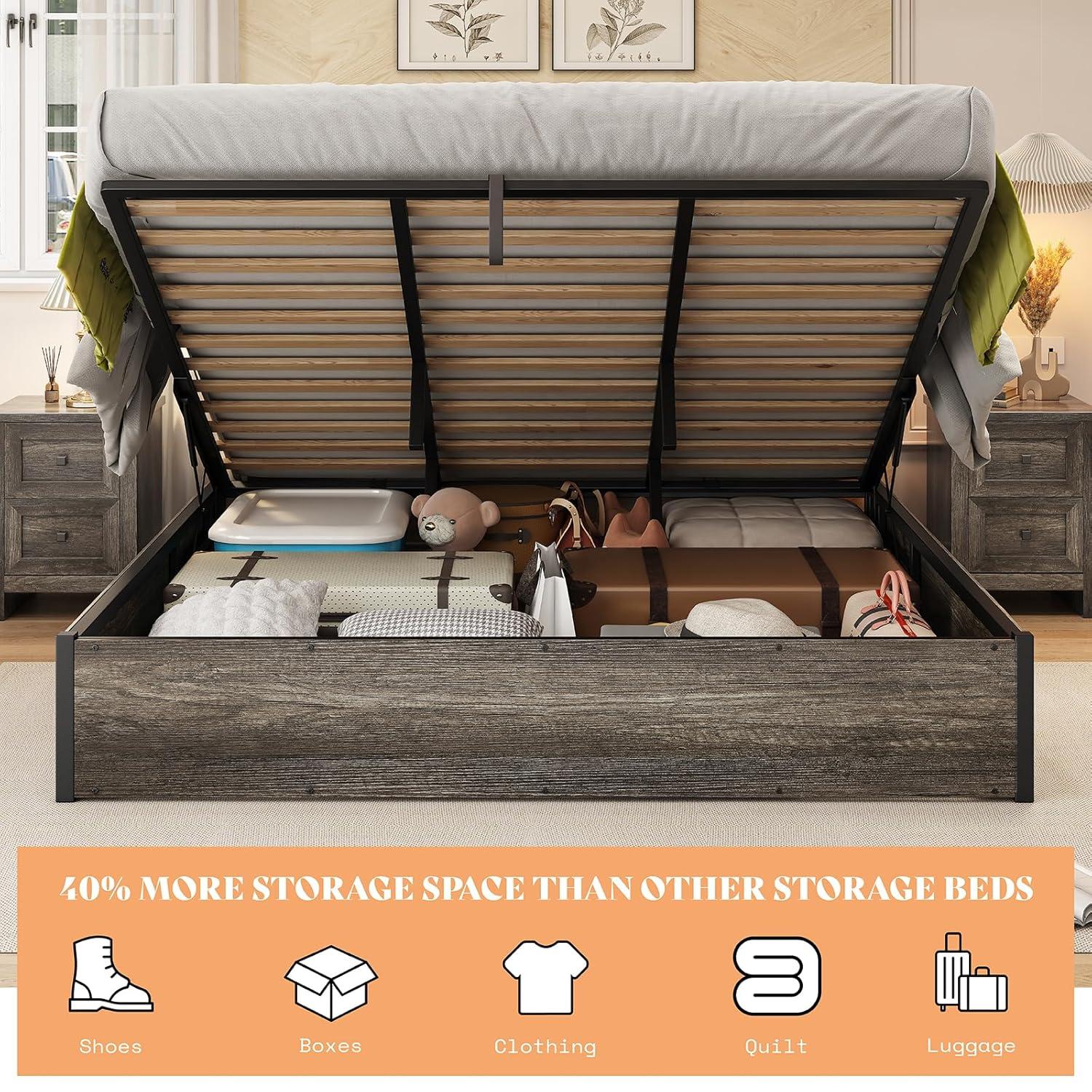 Wade Logan® Caityln Lift Up Storage Bed