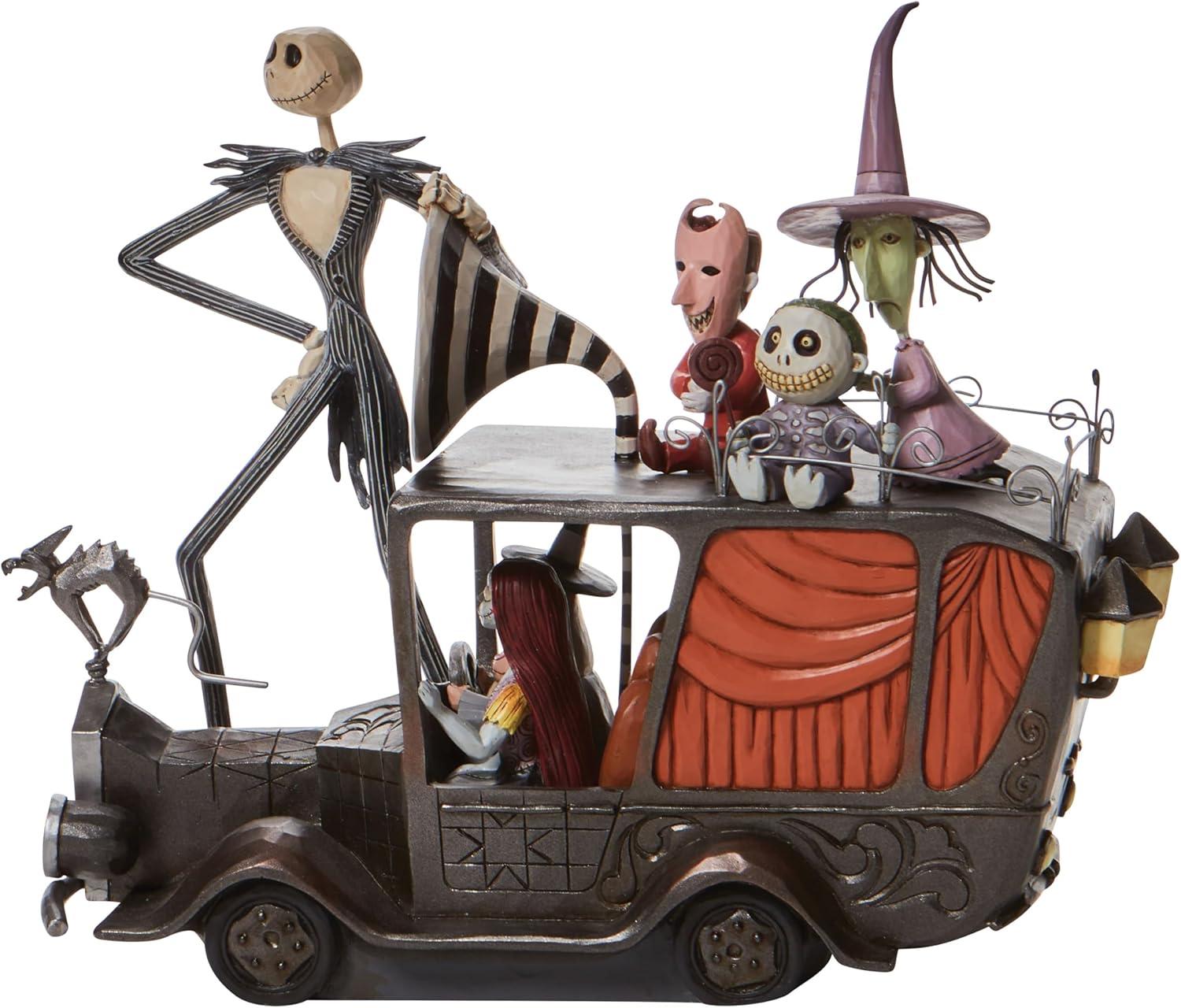 Disney Traditions Nightmare Before Christmas Mayor's Car Figurine 6.5in H