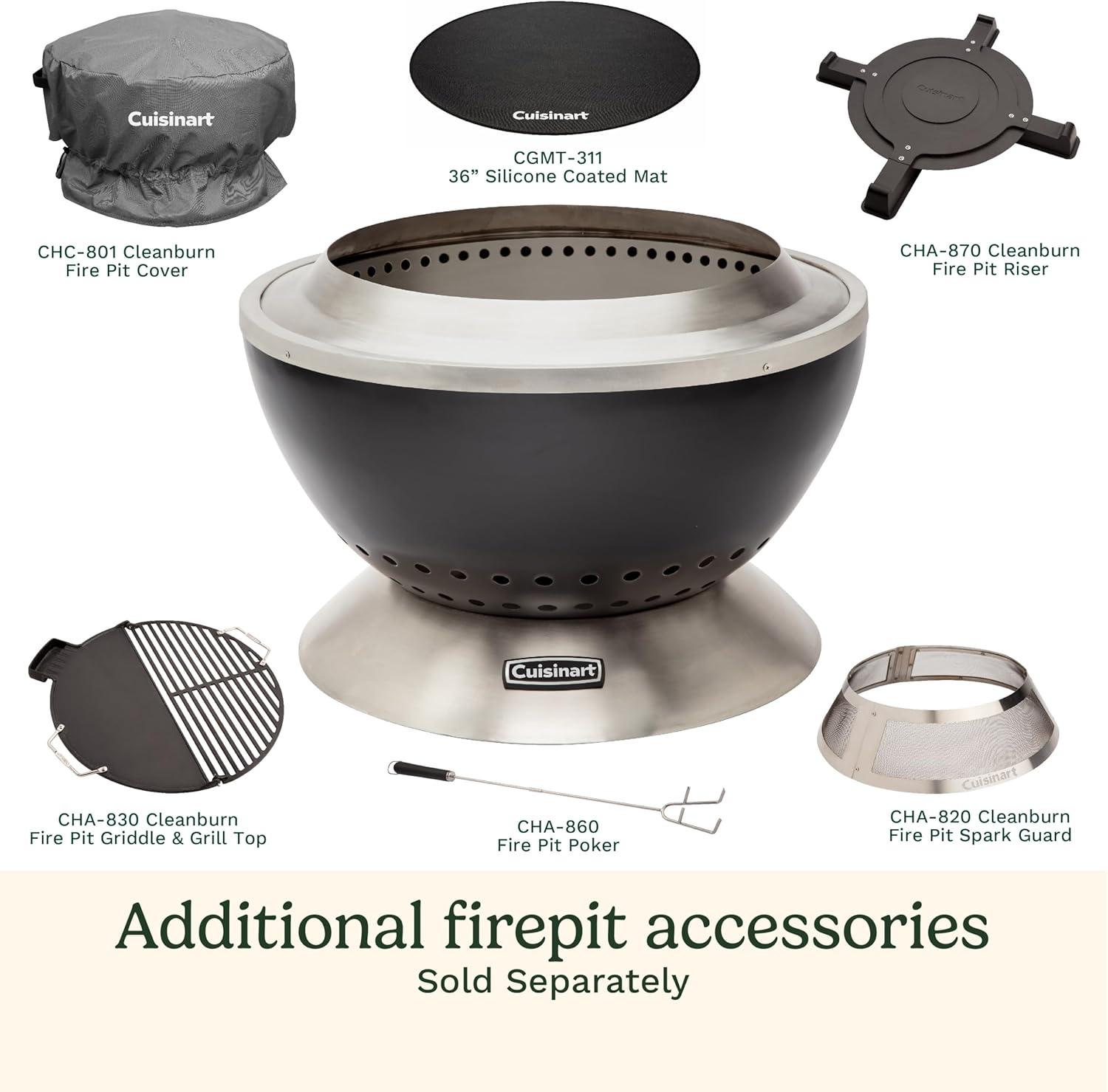 Cuisinart 24" Cleanburn Smokeless Fire Pit