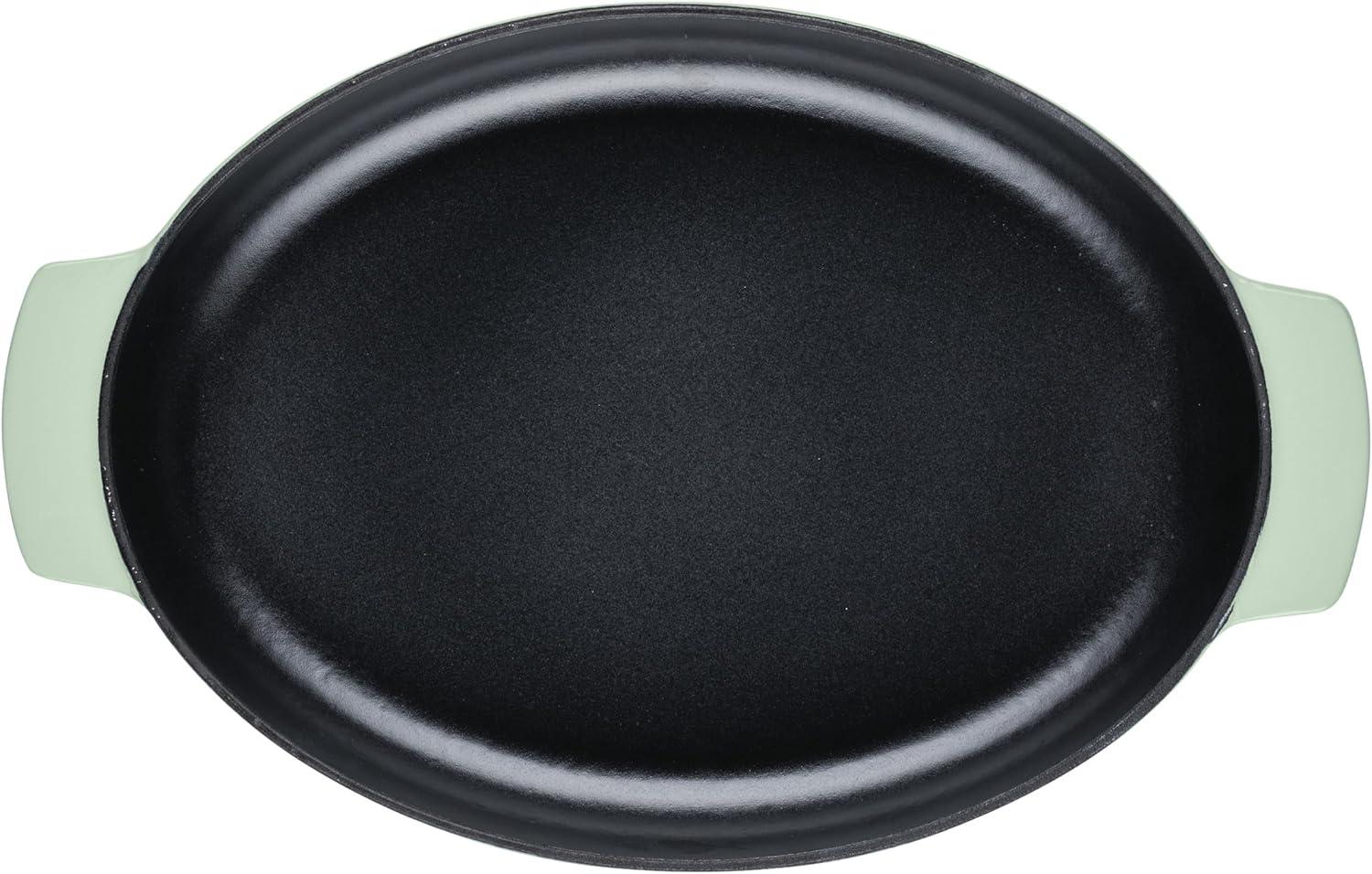 KitchenAid® KitchenAid Cast Iron Oval Au Gratin Roasting Pan Suitable - 2.5 Quart