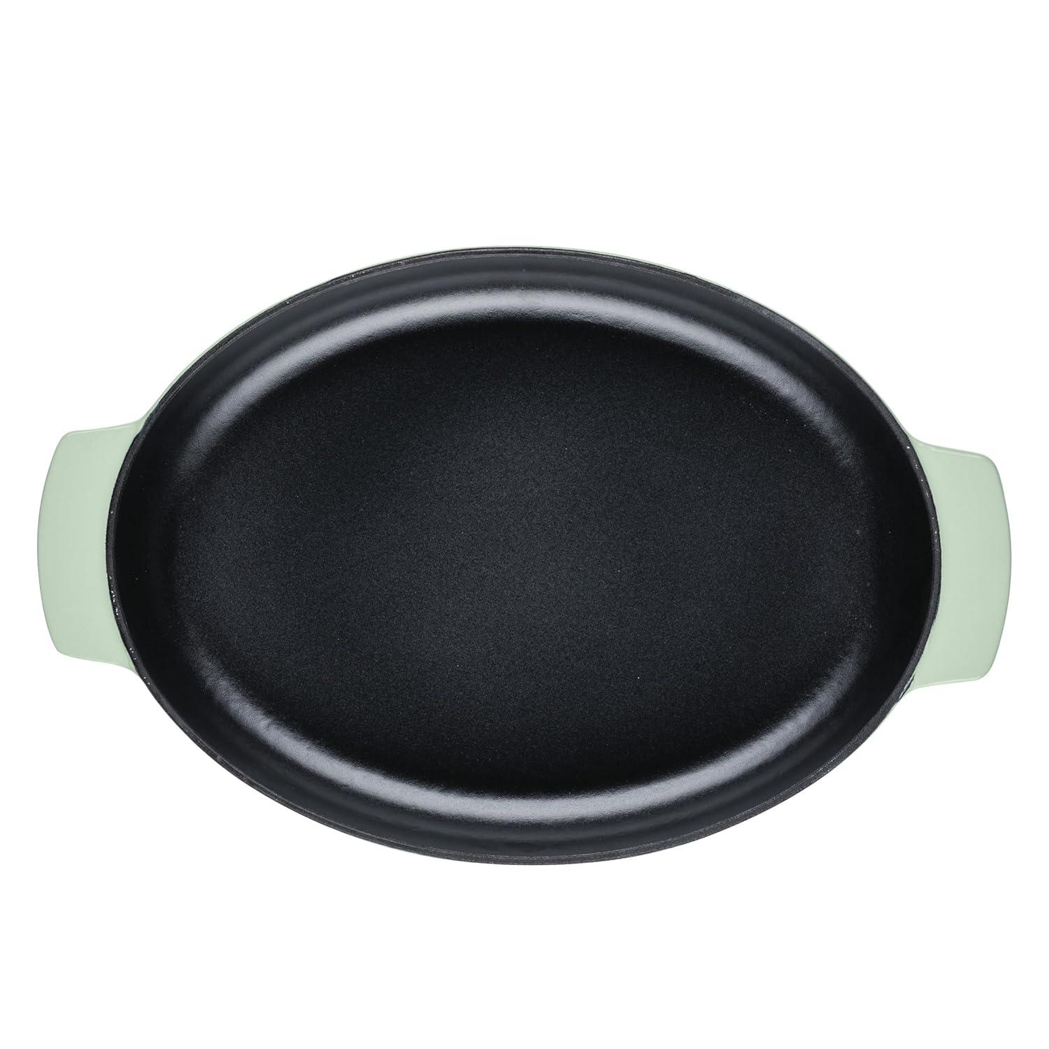 KitchenAid® KitchenAid Cast Iron Oval Au Gratin Roasting Pan Suitable - 2.5 Quart