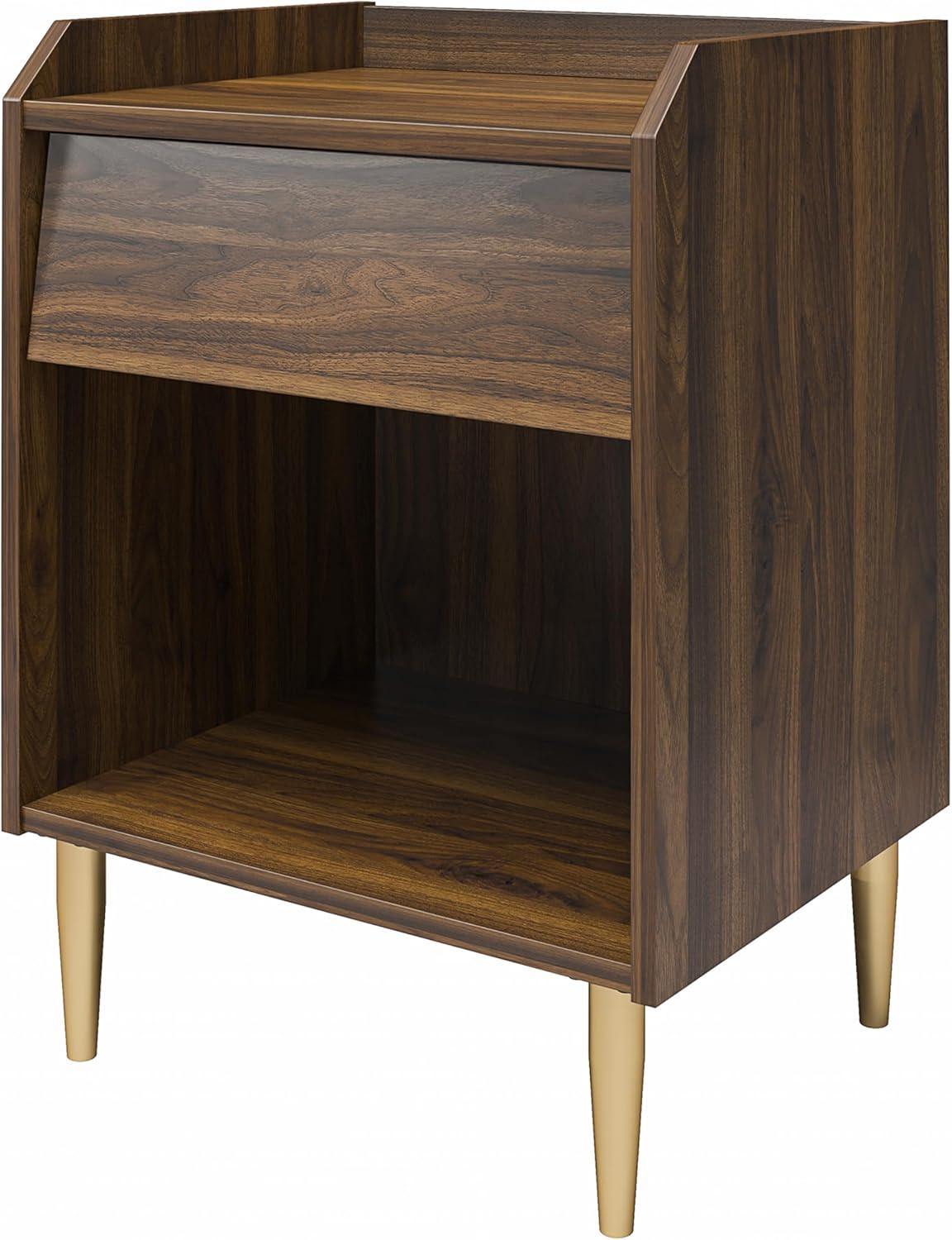 Little Seeds Remy Nightstand, Walnut