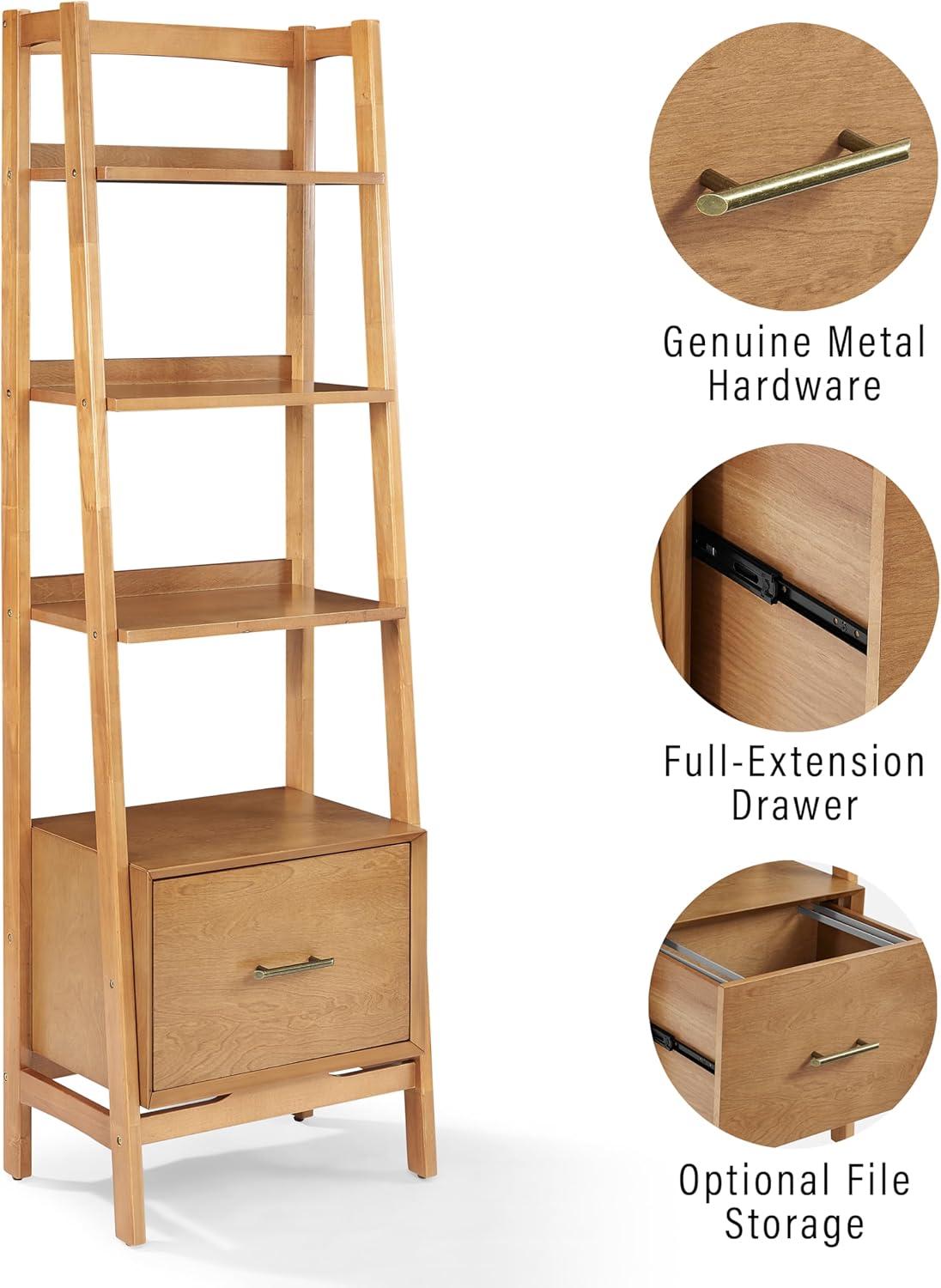 Stiles Narrow Etagere Bookcase