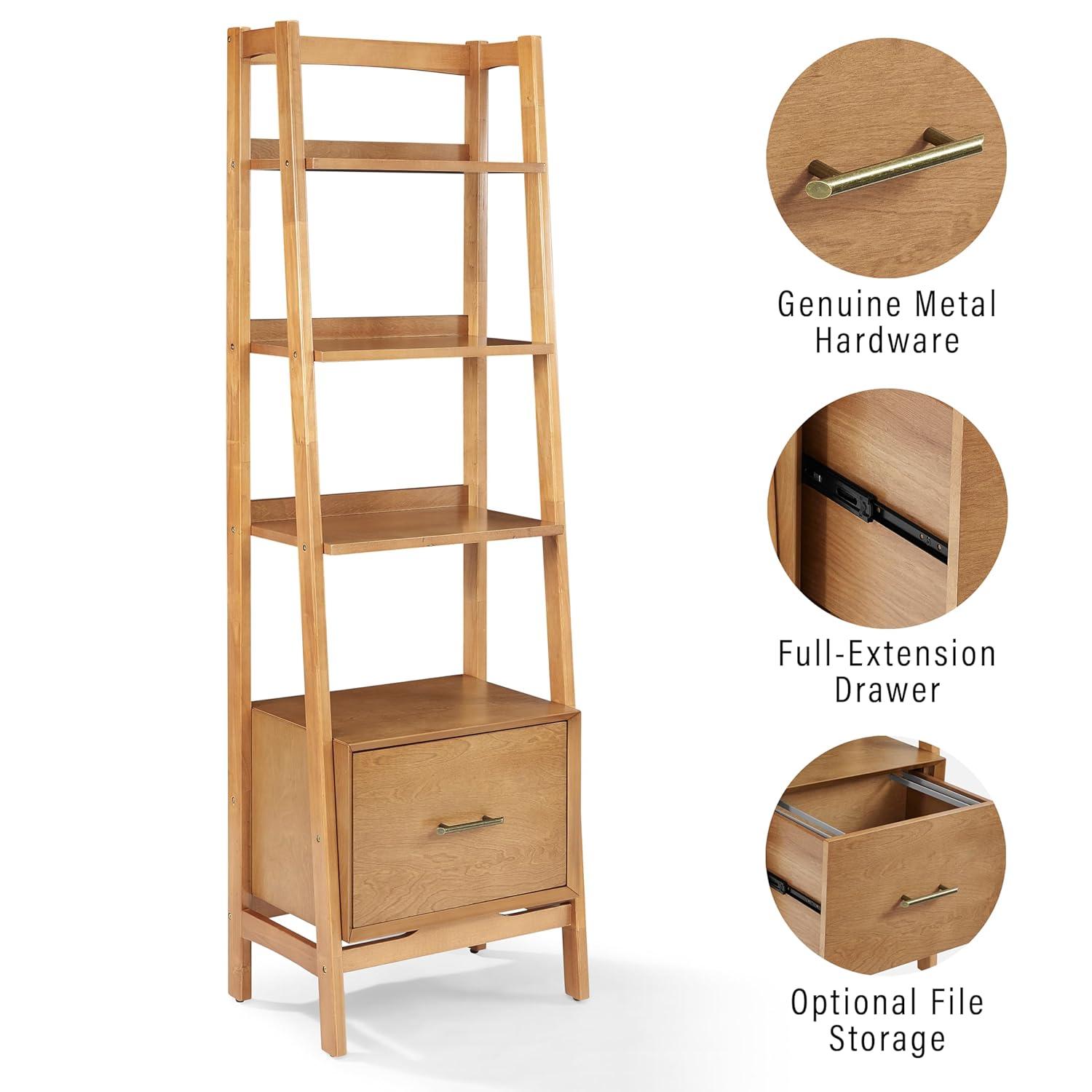Stiles Narrow Etagere Bookcase