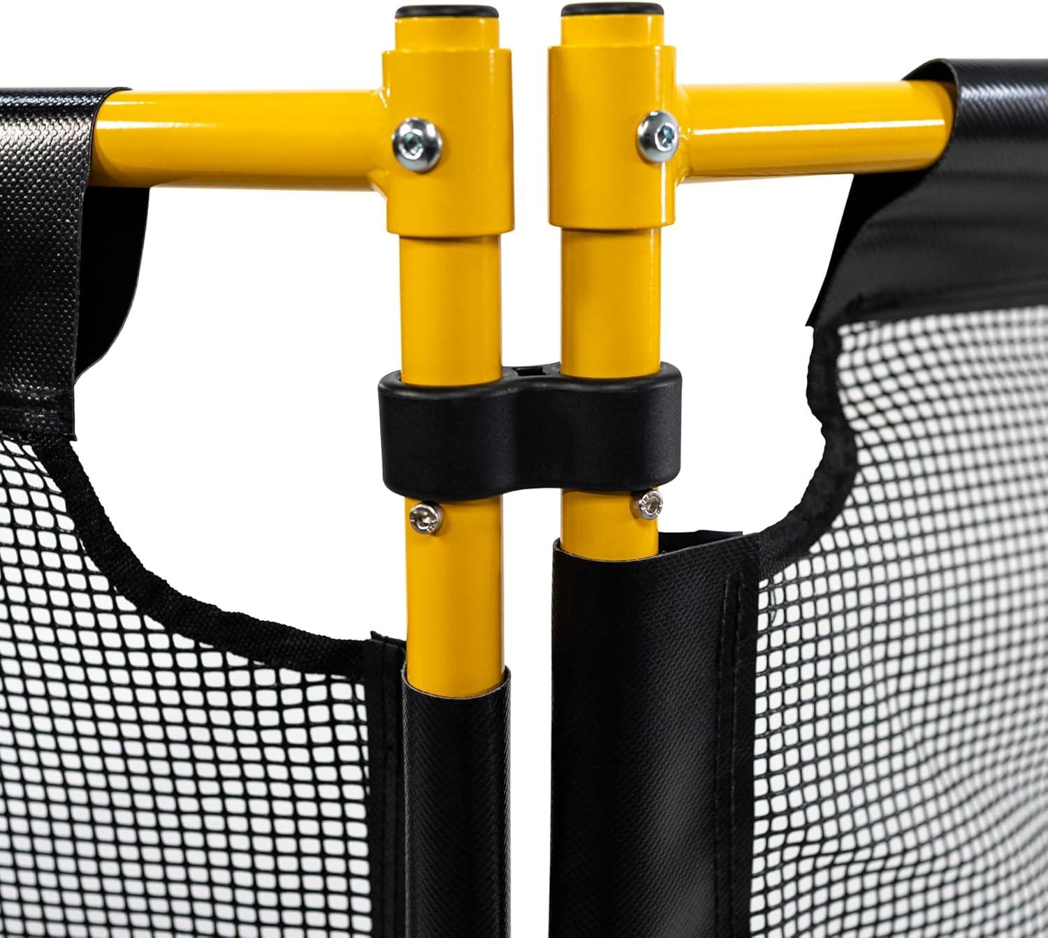 Notch Tri Guard II Heavy-Duty Nylon Coated Durable 3-Section Debris Containment Mesh Barrier for Controlling Chips when Grinding Stumps and Chipping Brush (Total Dimensions: 121” wide x 45.5” high)