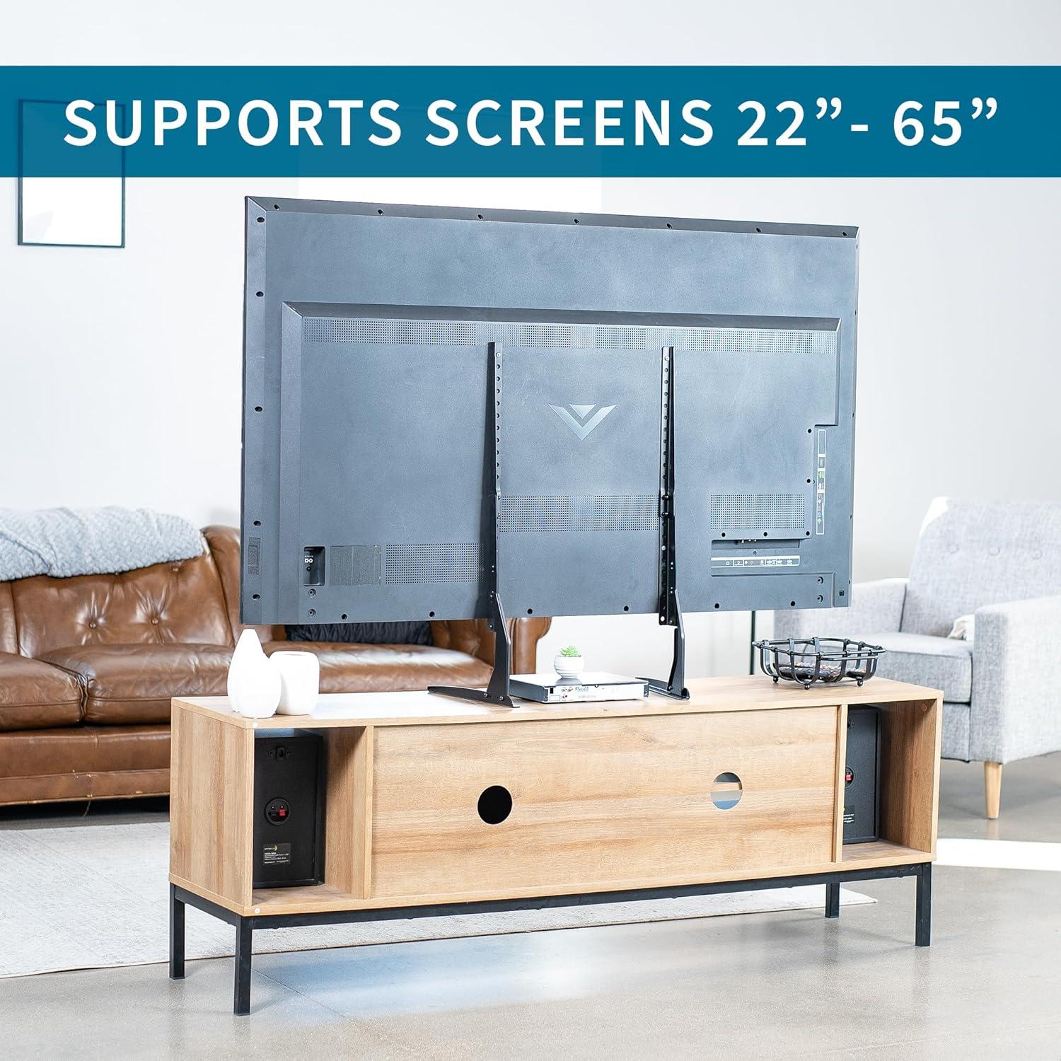VIVO Table Top Stand for 22" to 65" TVs (STAND-TV00Y)