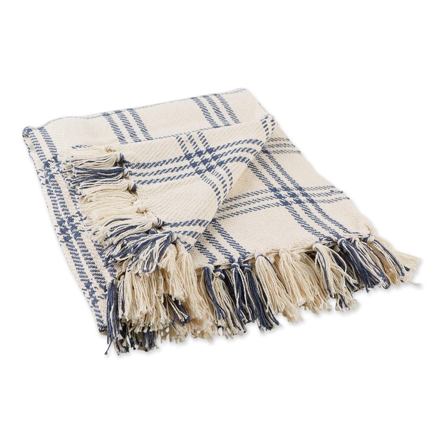 Design Imports Hand Woven Throw Blanket