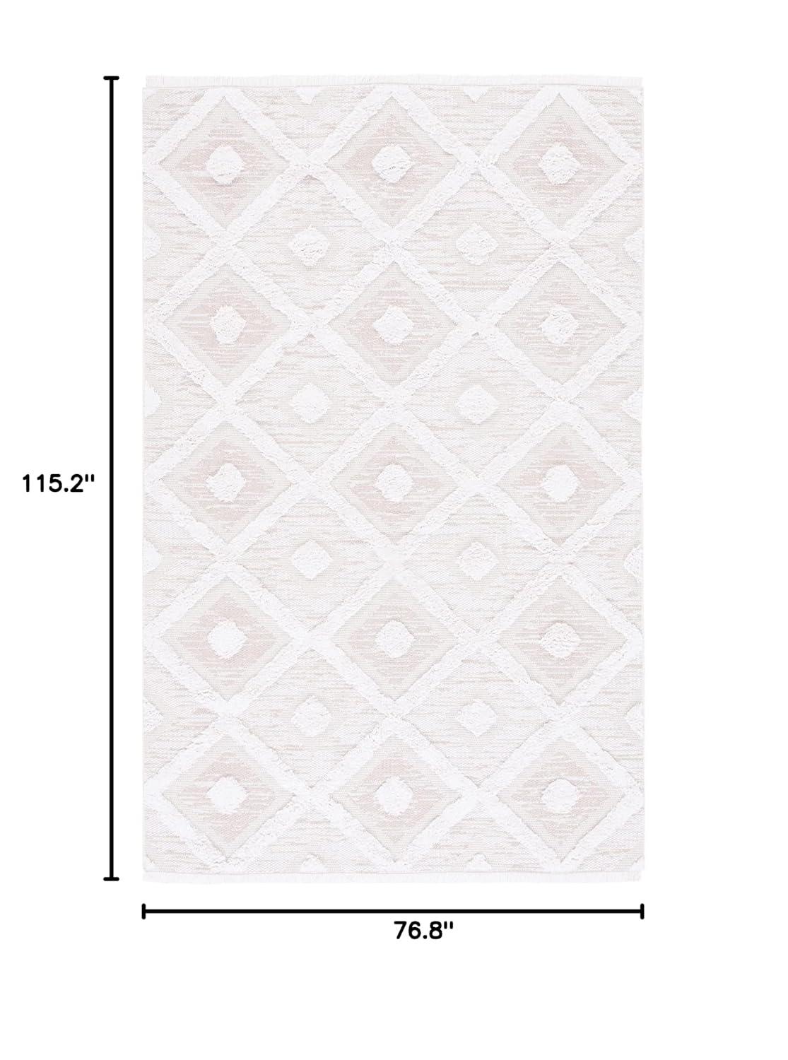 Augustine AGT730 Machine Made Indoor Area Rug - Ivory/Beige - 6'-4"x9'-6" - Safavieh