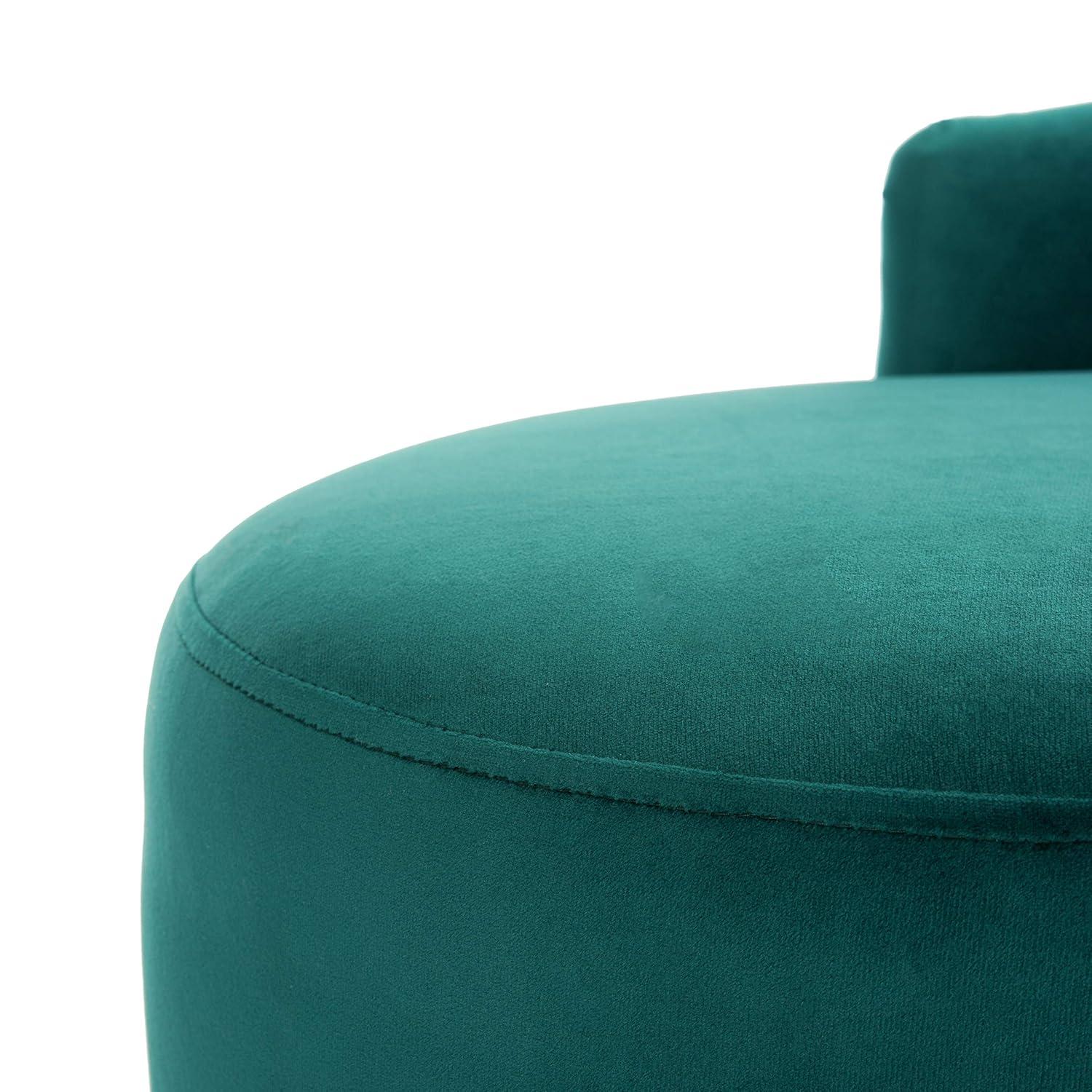Evangeline Parisian Settee - Black - Safavieh.