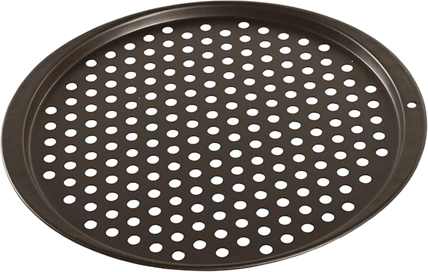 Nordic Black Nonstick Aluminum 12-Inch Pizza Pan