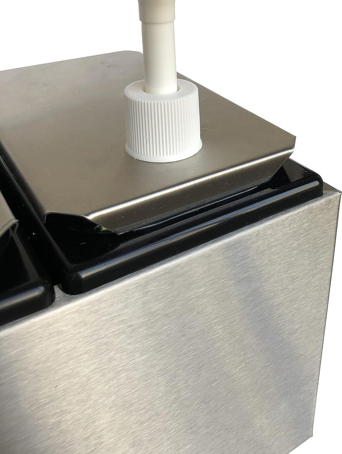 Carlisle Food Service Products Carlisle Food Service Products Stainless Steel Condiment Dispenser & Holder Buffet Accessory