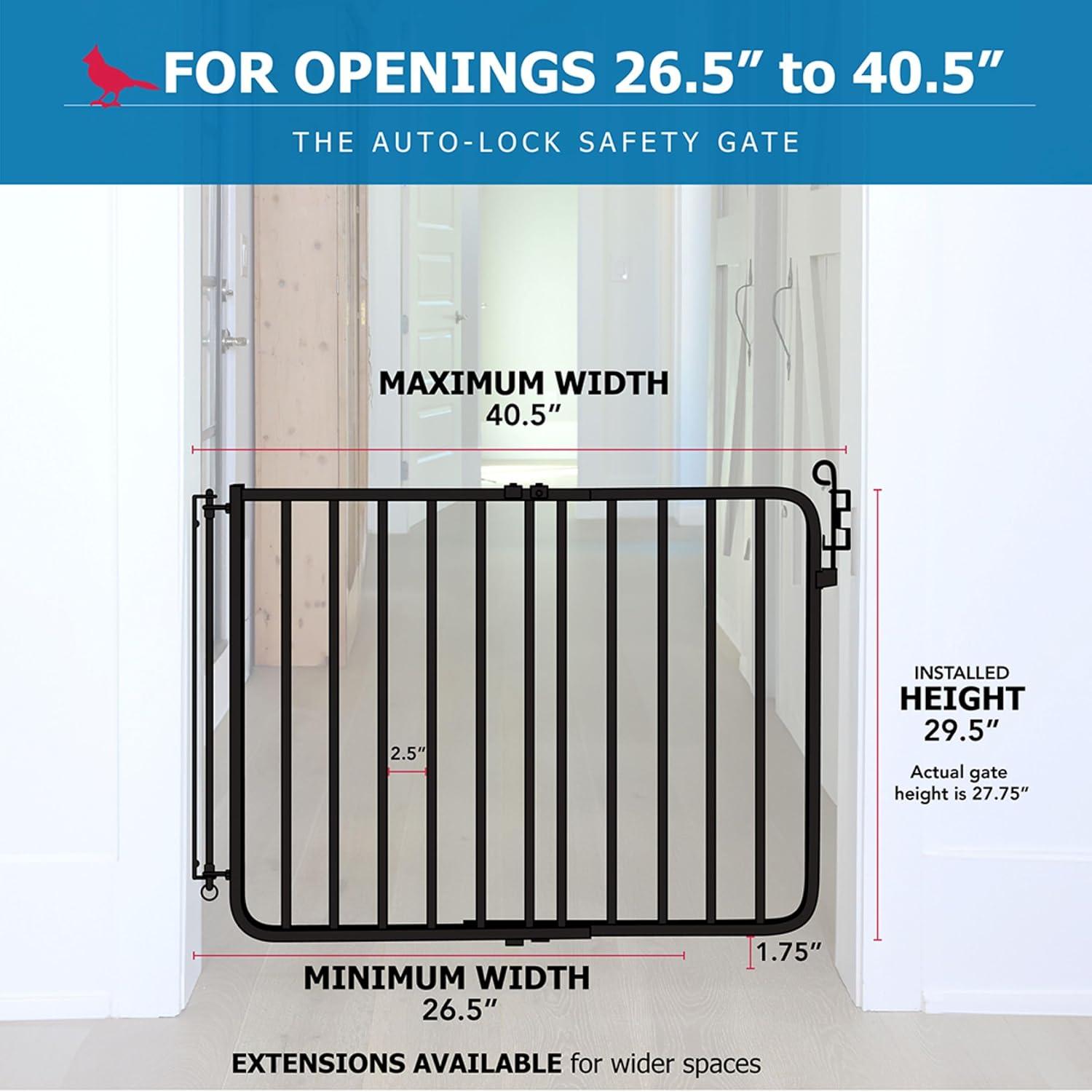 Cardinal Gates Auto-Lock Safety Gate (Model MG15)