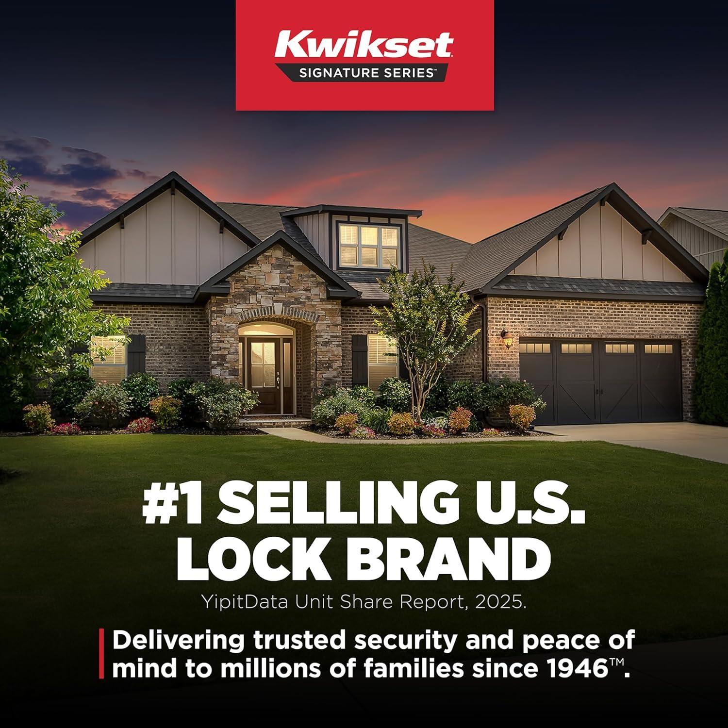 Midtown Interior Knob With Deadbolt Reversible Entry Set