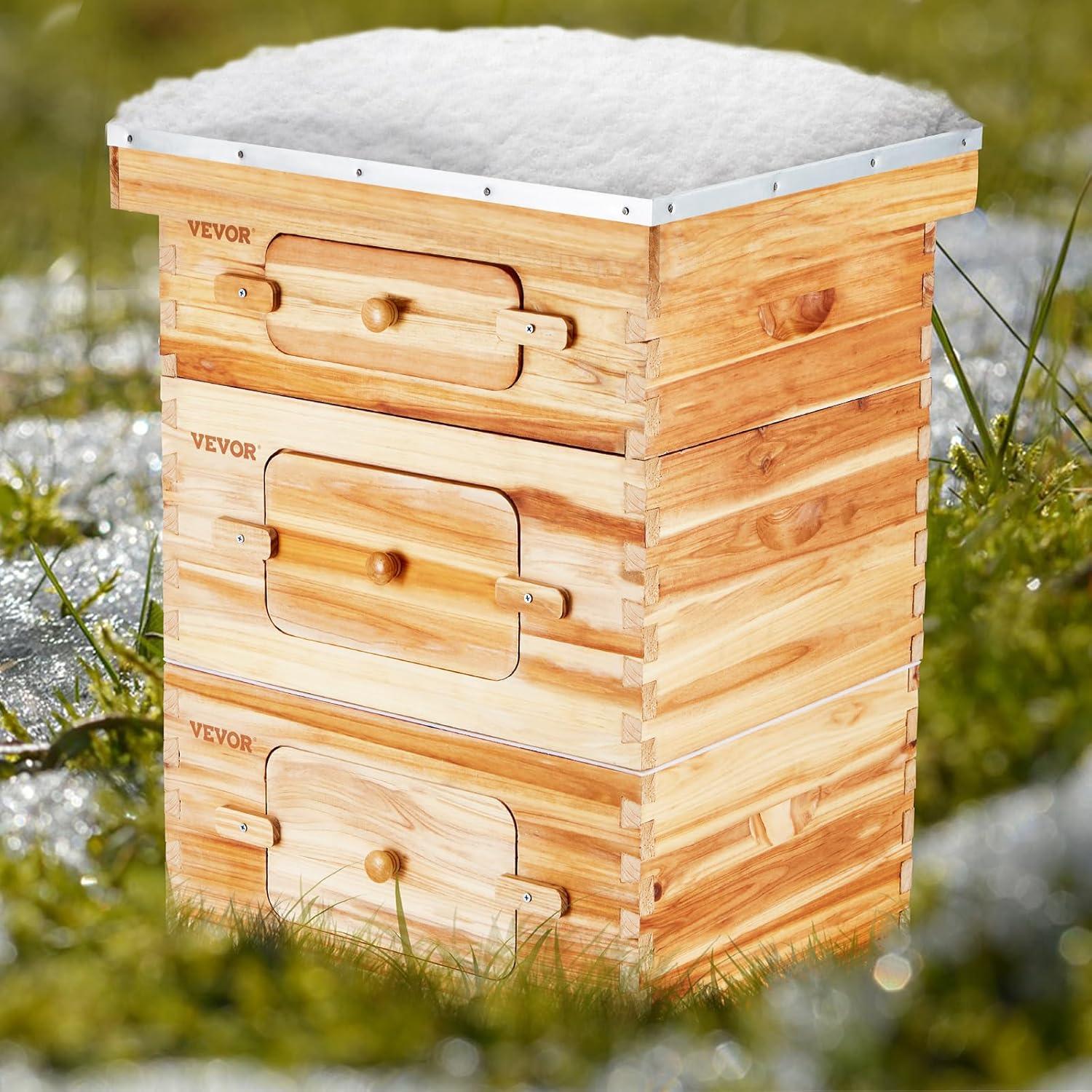 VEVOR VEVOR Bee Hive 30 Frame Bee Hives Starter Kit