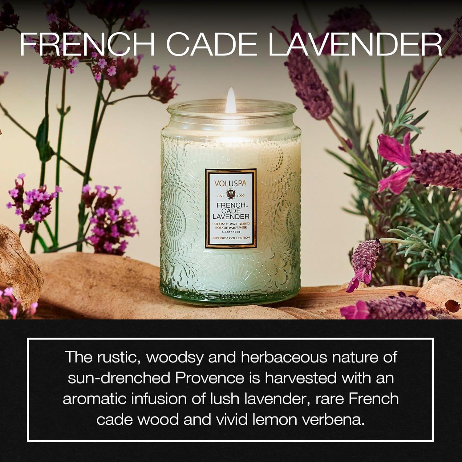 Voluspa French Cade Lavender - Small, 5.5 oz Candle