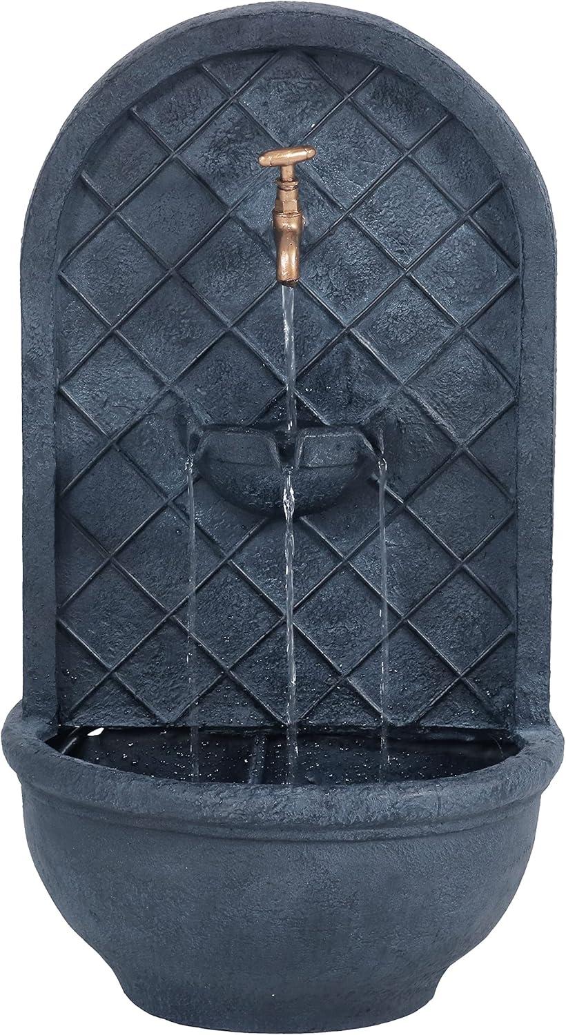 Millwood Pines Tristin Weather Resistant Wall Base Fountain