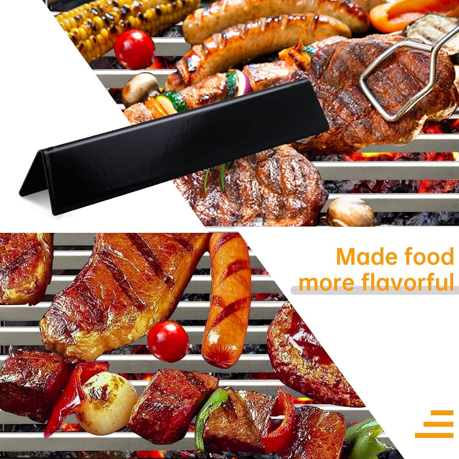 Flavorizer Bars for Weber Spirit E310 310 Grill Parts, Porcelain-Enameled Flavor Bars Replacement for Weber Spirit 300 Series Grill with UP-Front Controls 15.3 inch Set of 5