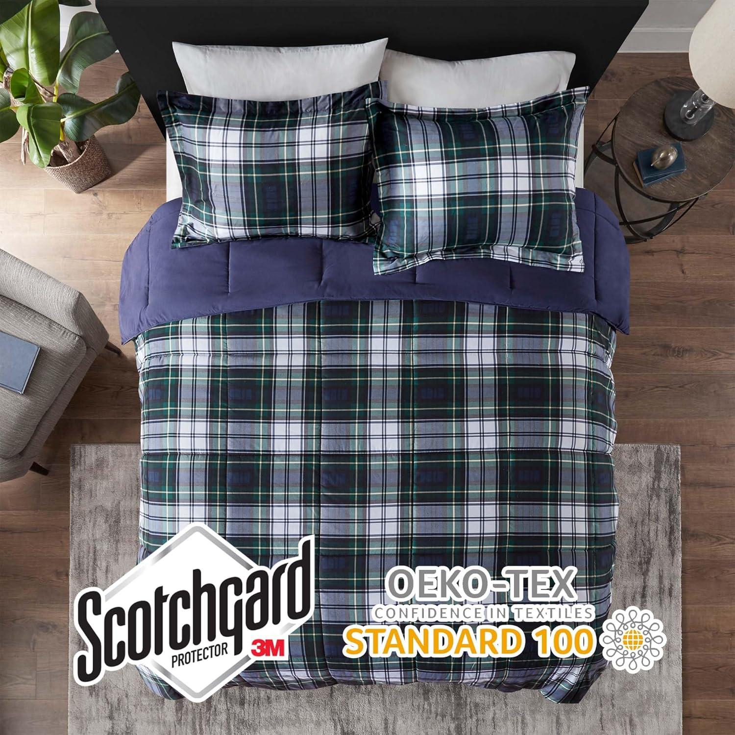 Madison Park Essentials Parkston 3M Scotchgard Down Alternative All Season Comforter Set