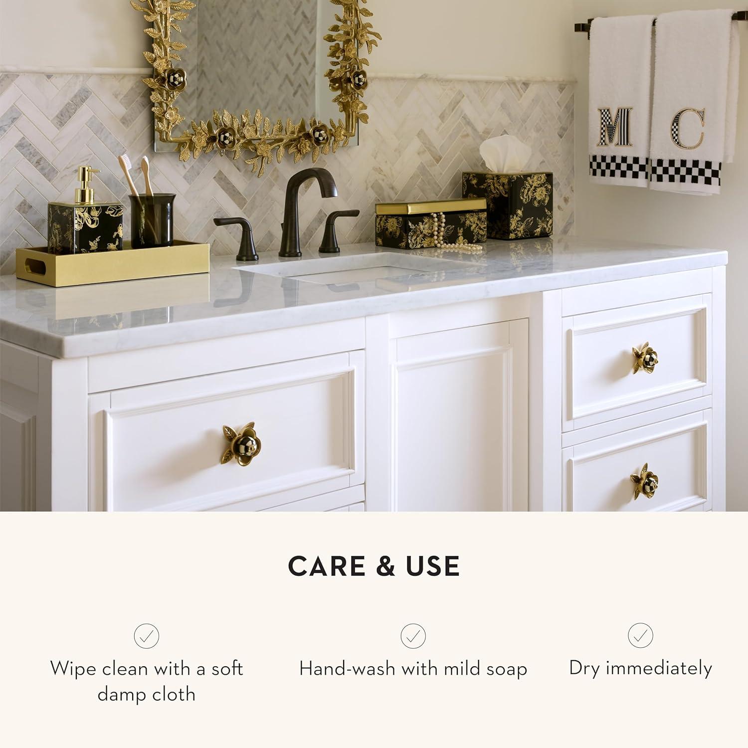 MacKenzie-Childs Twilight Toile Boutique Tissue Box Cover