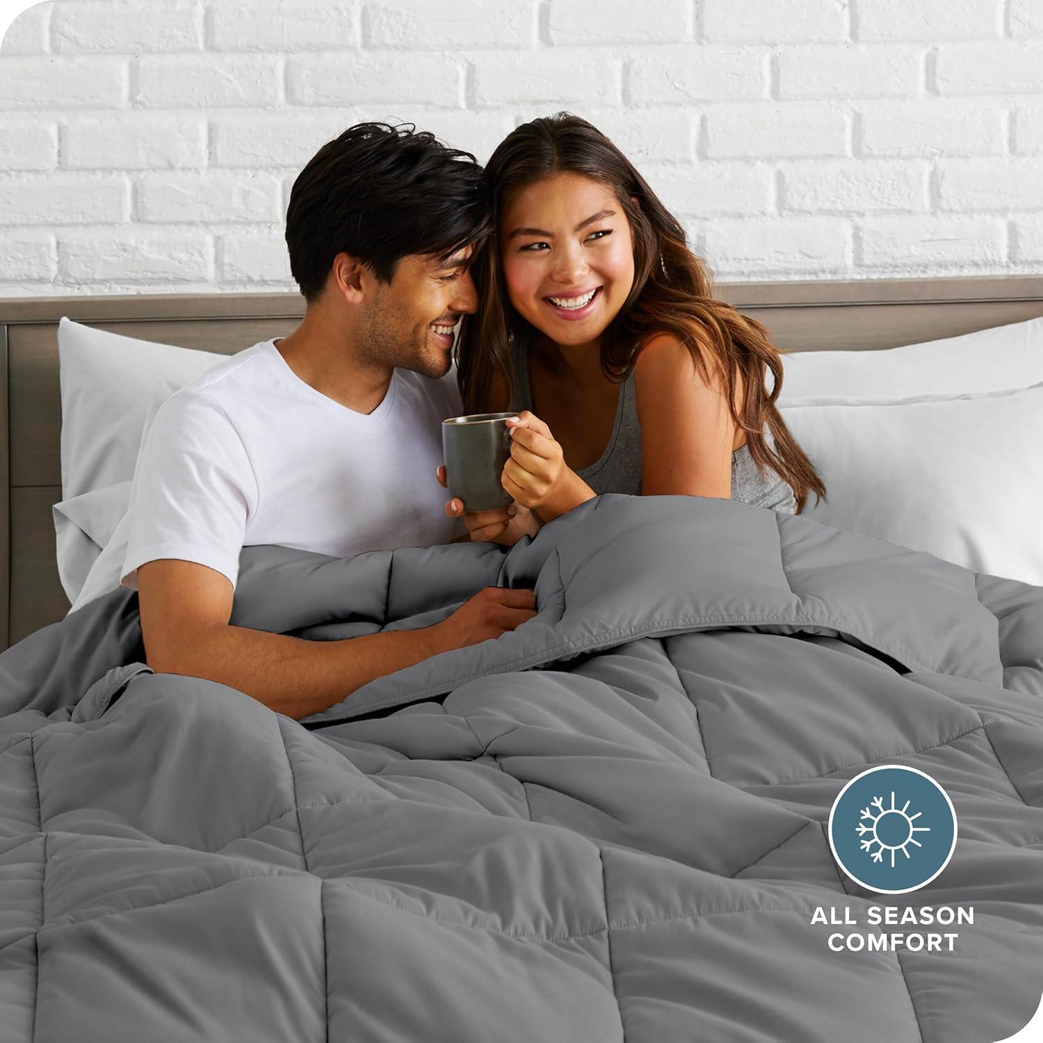 Bare Home Goose Down Alternative Comforter Set