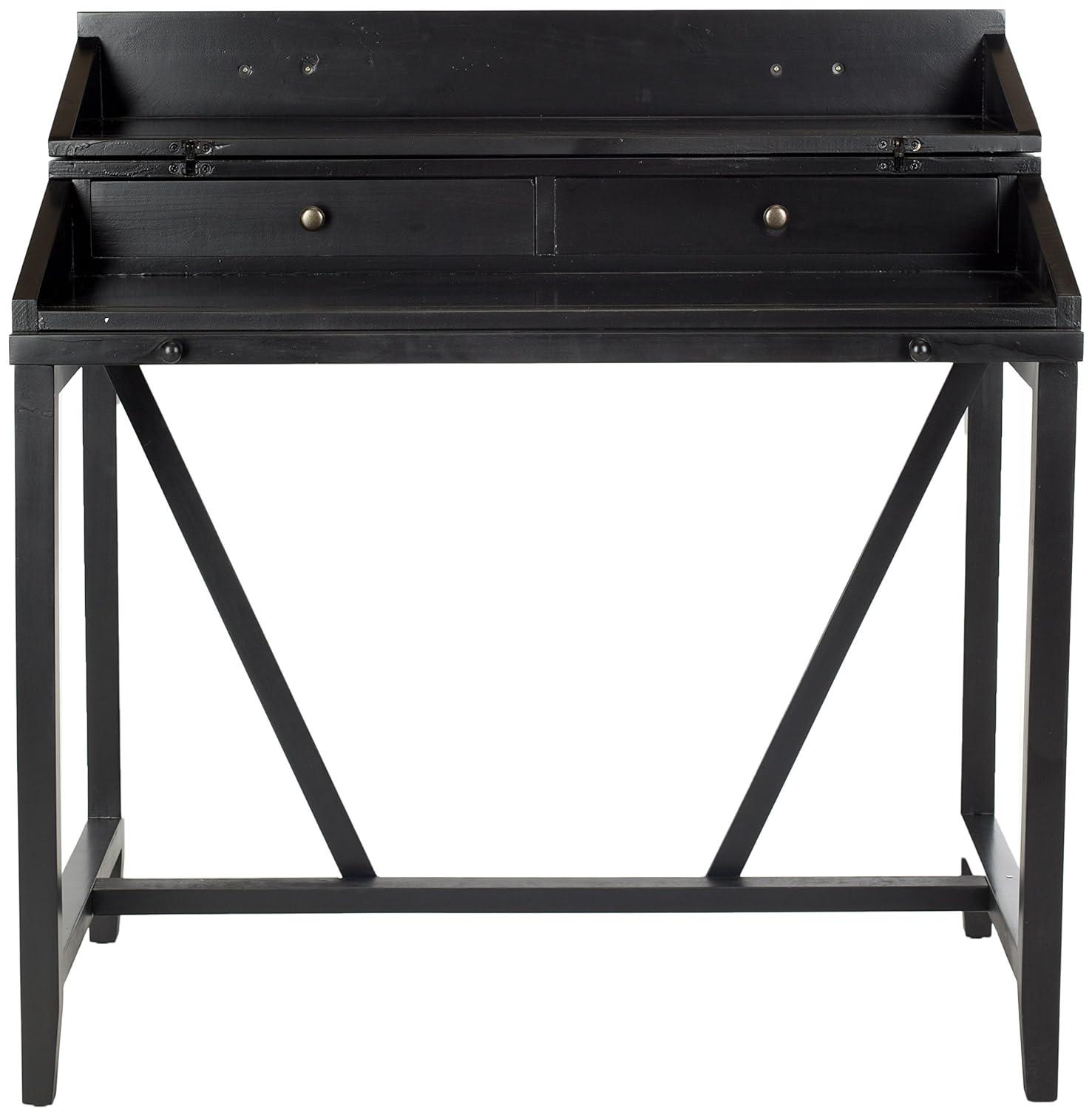 Wyatt Writing Desk With Pull Out - AMH6509 - Oak - Safavieh Couture