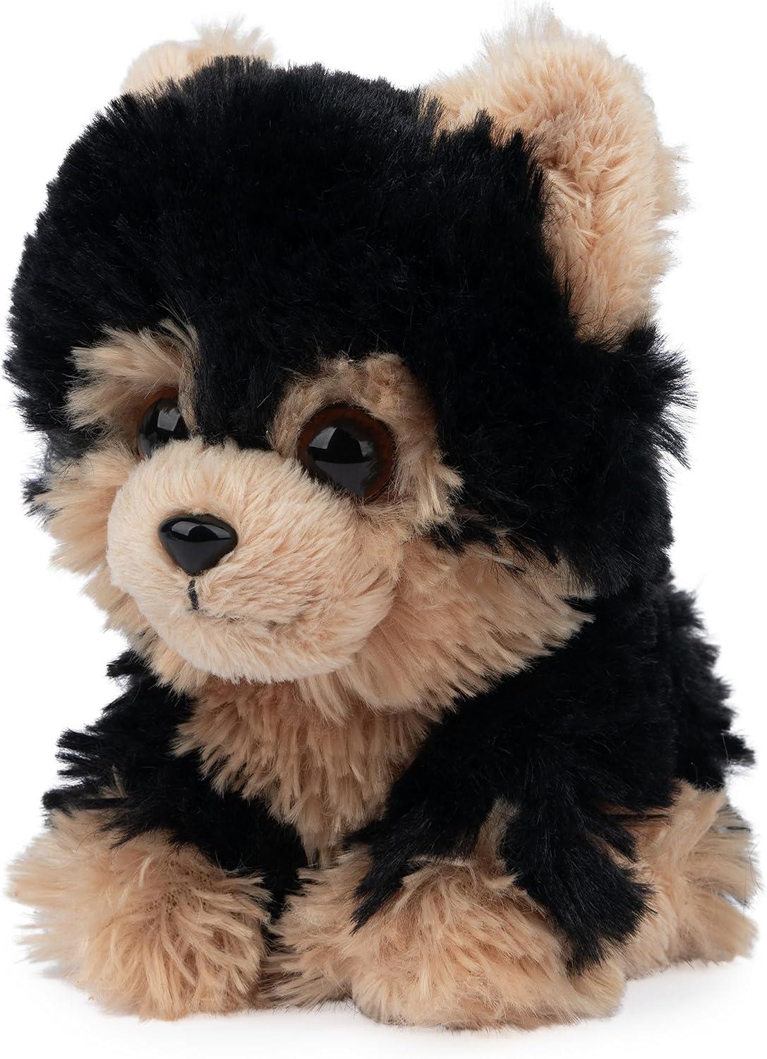 Bree 5'' Black and Brown Yorkie Puppy Plush Toy