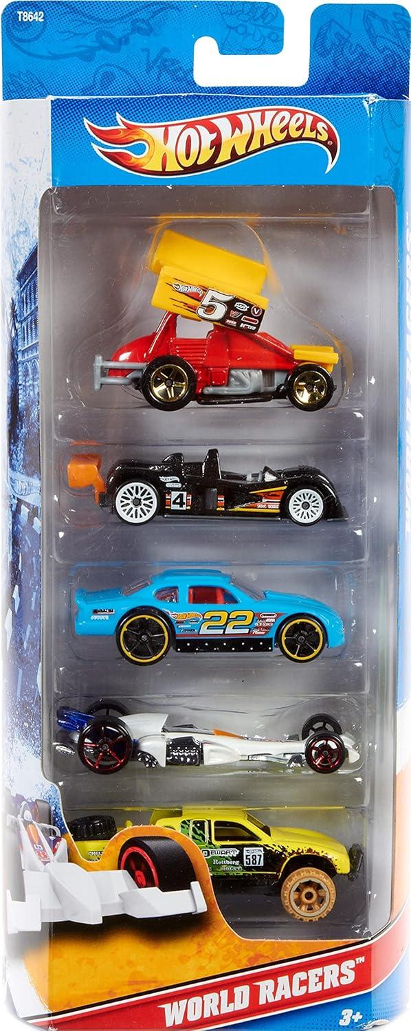 Hot Wheels Diecast  Cars -  5pk (Colors May Vary)