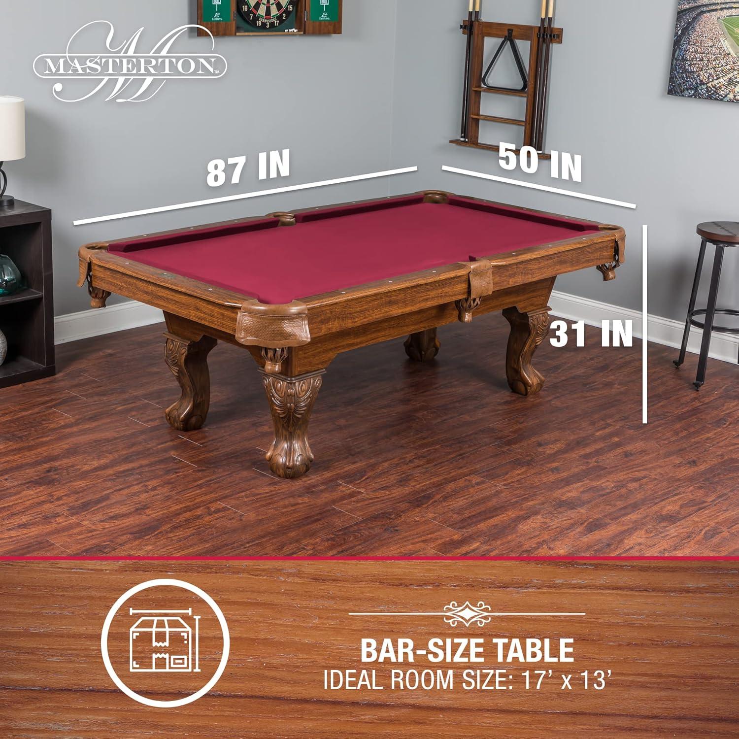 EastPoint Sports Eastpoint Sports Masterton Billiard Pool Table - 87 Inch – Perfect For Family Game Room