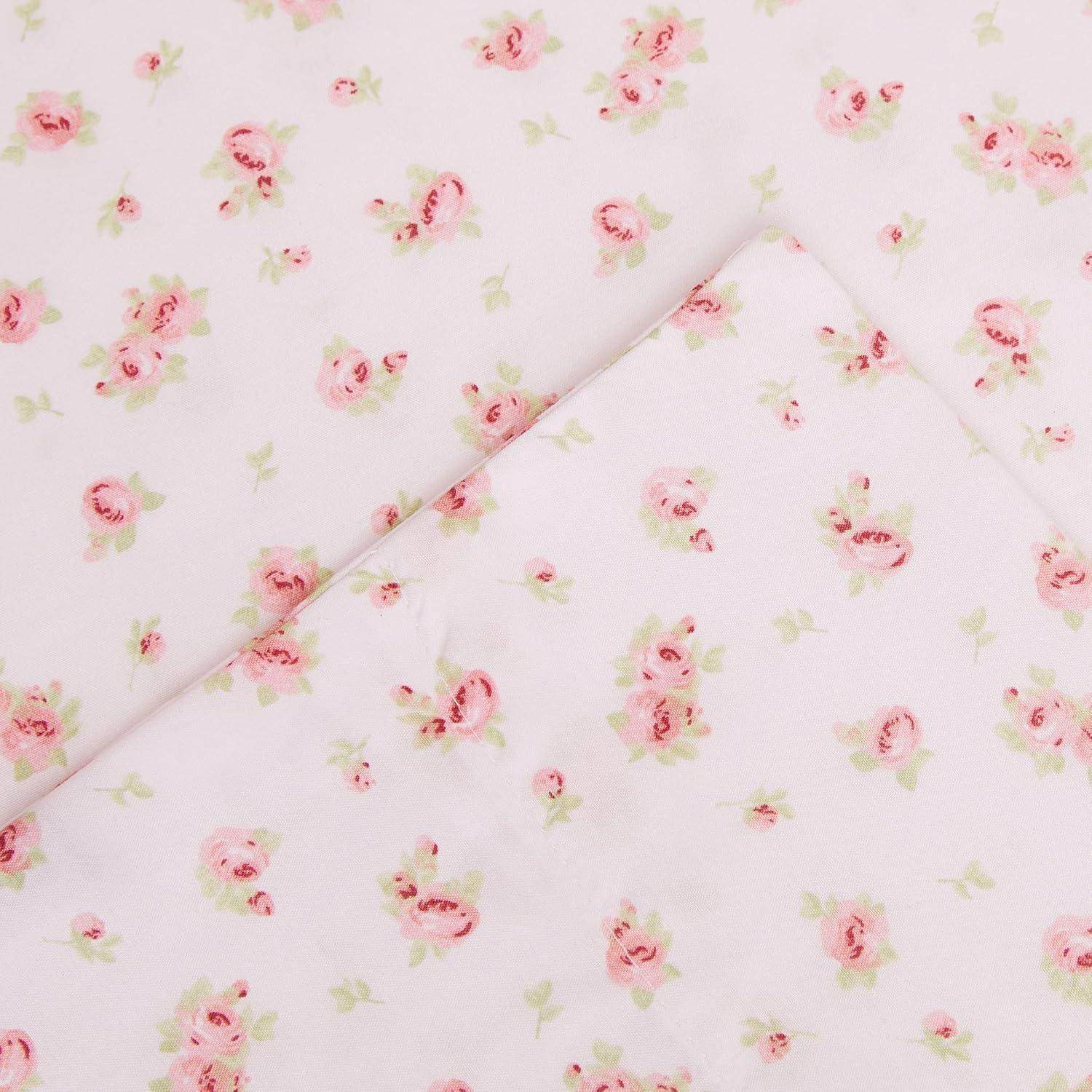 Modern Threads Sweet Rose Printed Sheet Set.