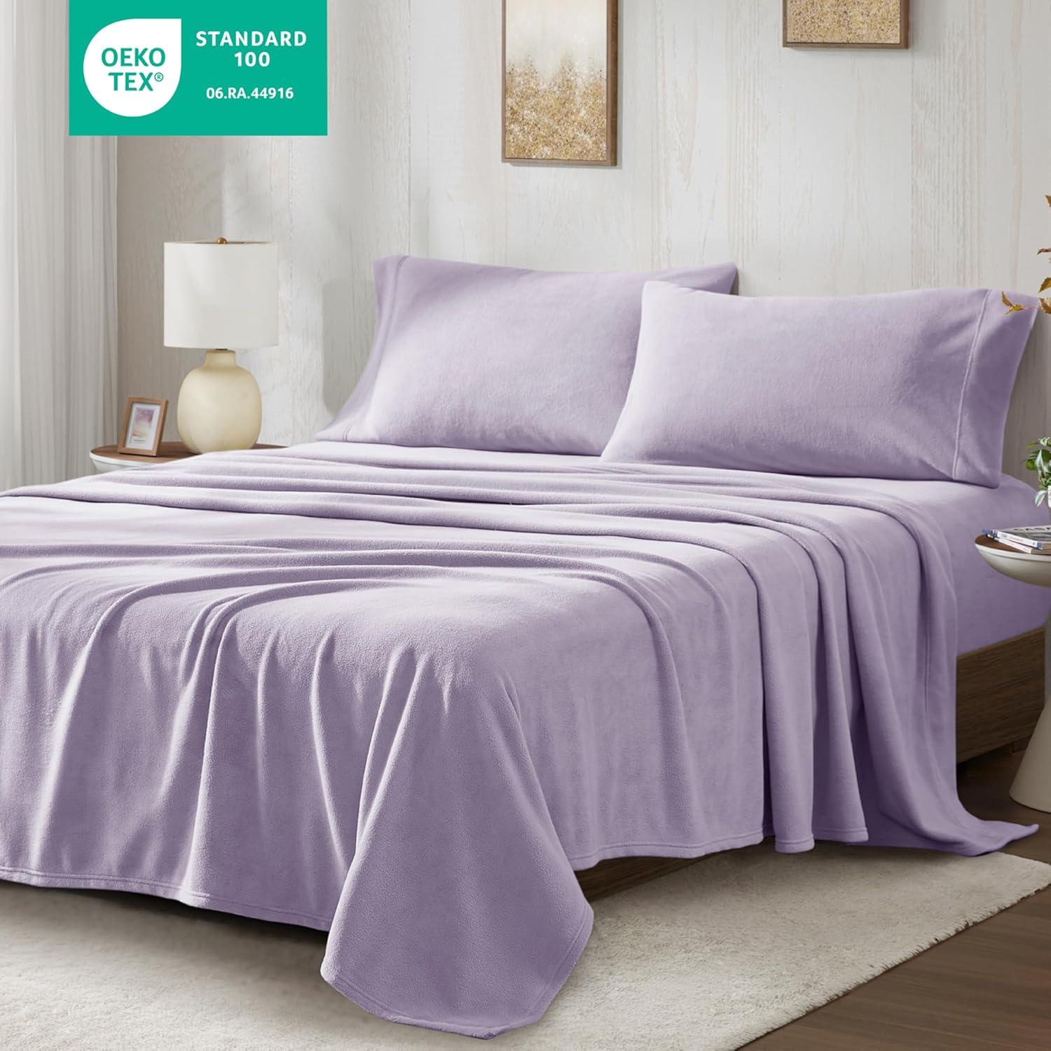 Madison Park Micro Fleece Sheet Set