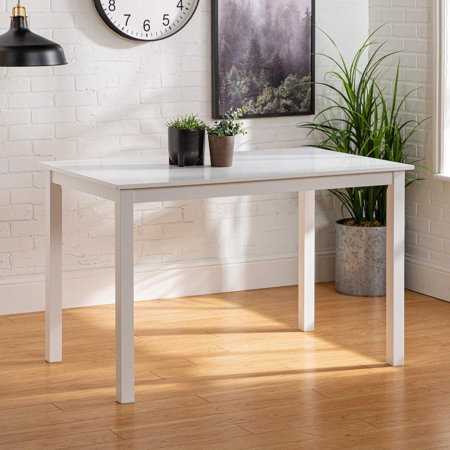 5 - Piece Dining Set with X-Back Chairs