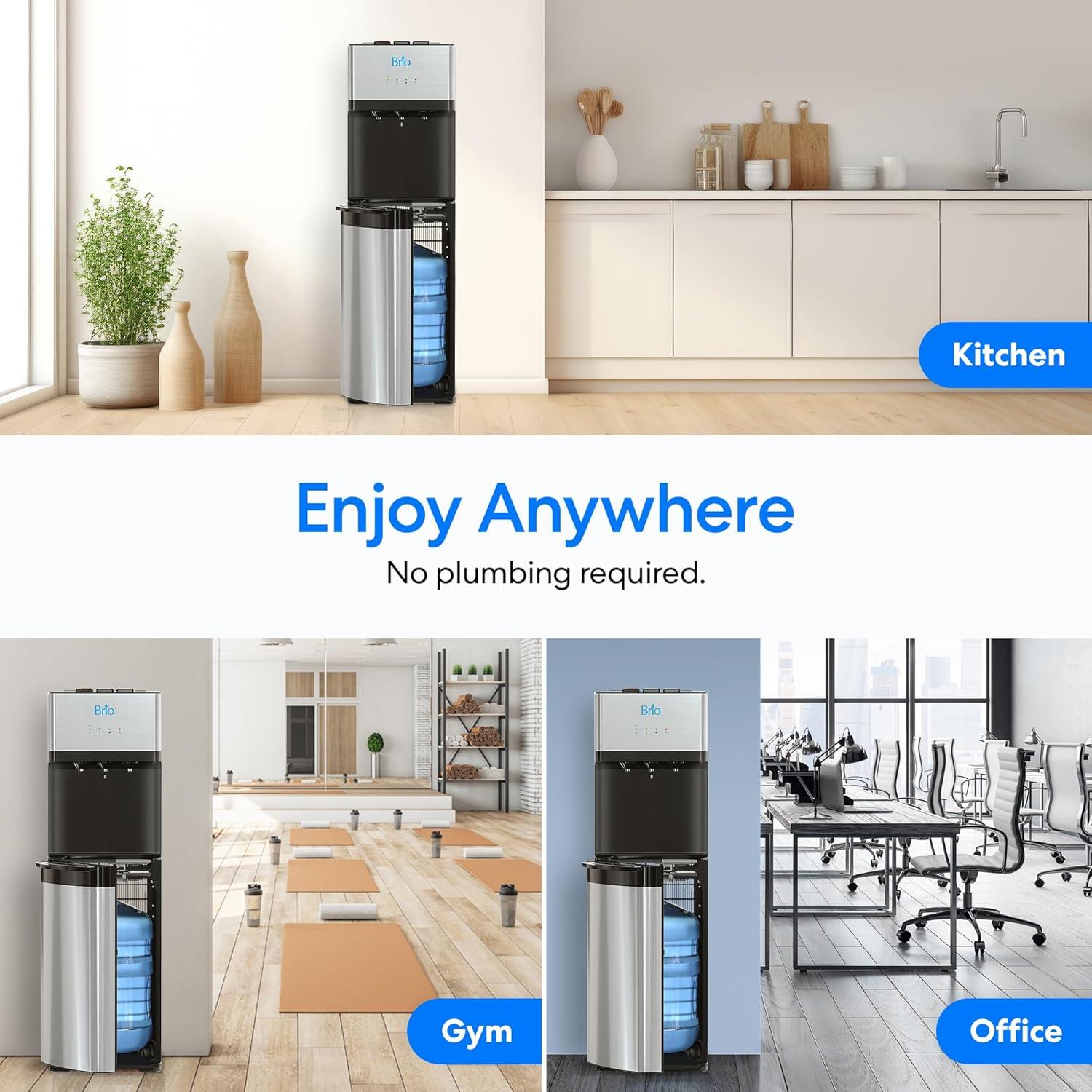 Brio Brio Free Standing Bottom Loading Water Dispenser