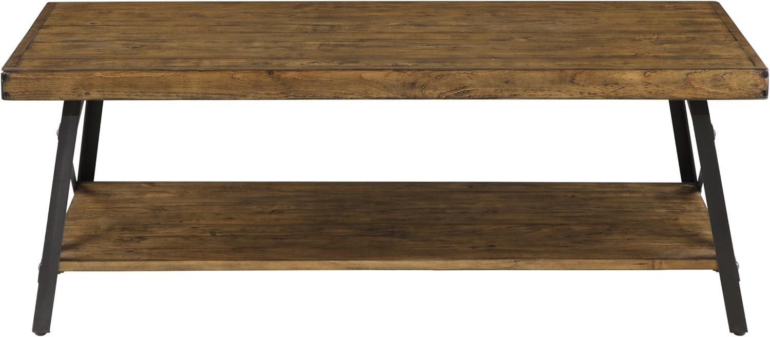 Laguna Solid Wood Top Coffee Table