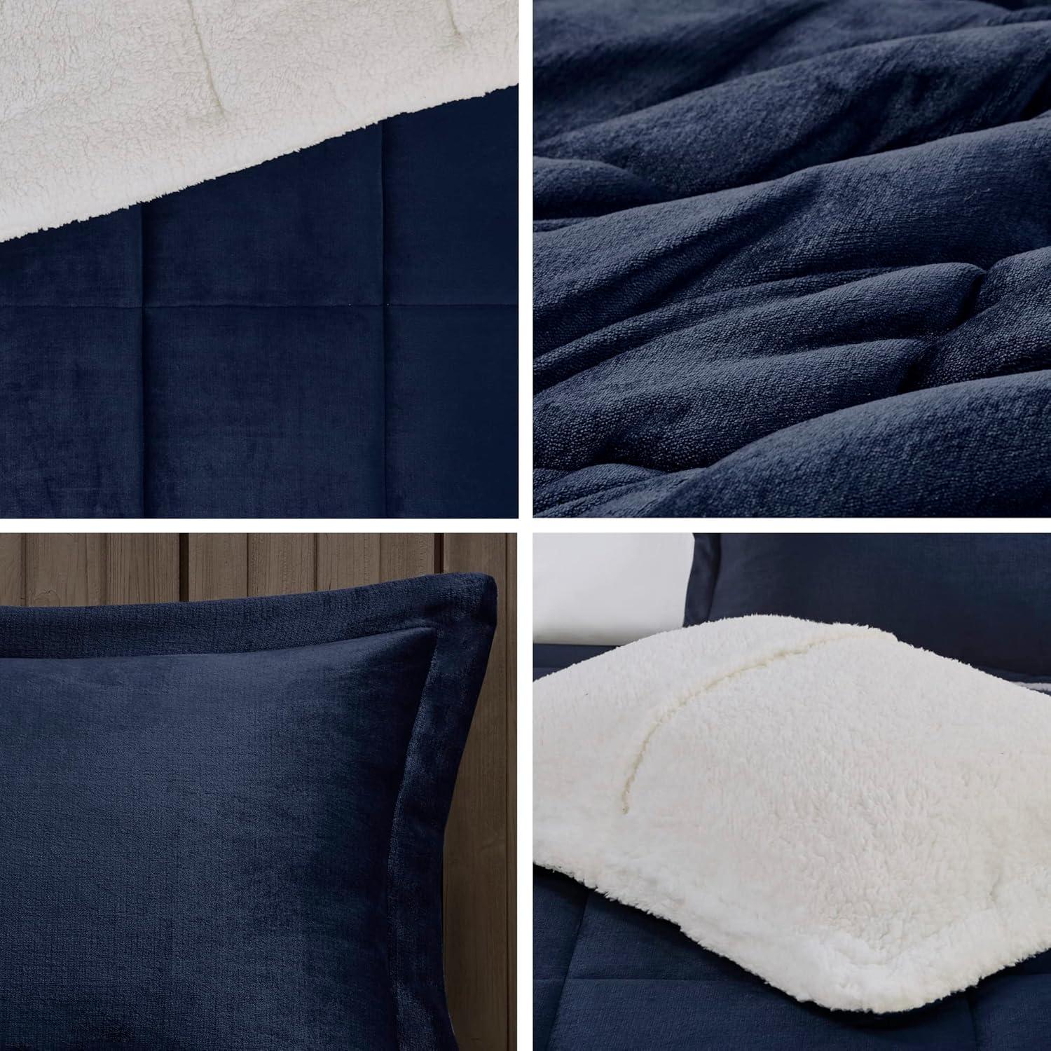 Woolrich Woolrich Alton Plush to Sherpa Down Alternative Comforter Set
