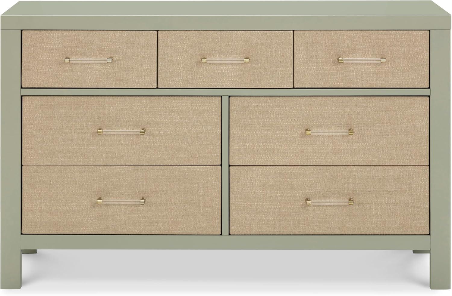 Eloise 7 Drawer 19" W Double Dresser