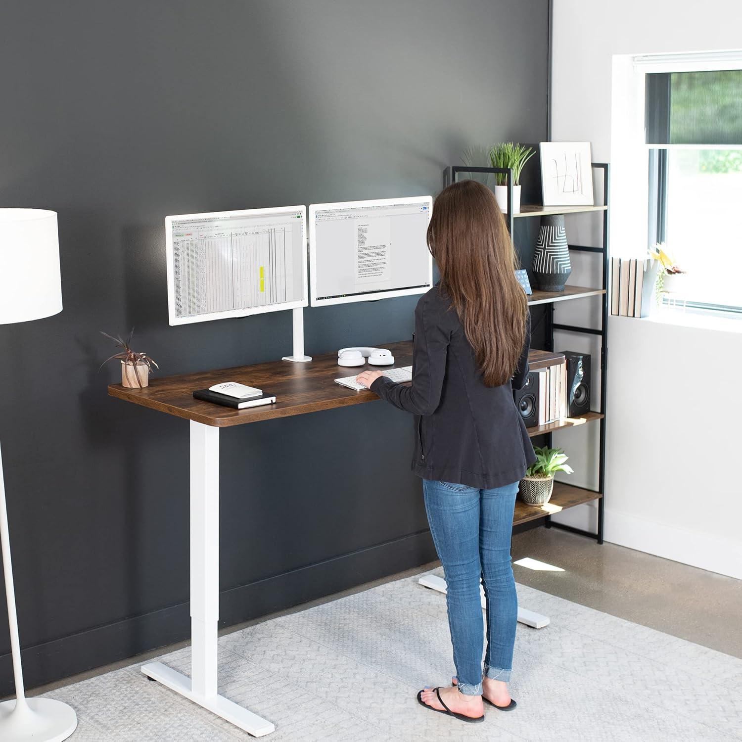 Vivo VIVO Single Motor Electric Desk with Push Button Memory Controller