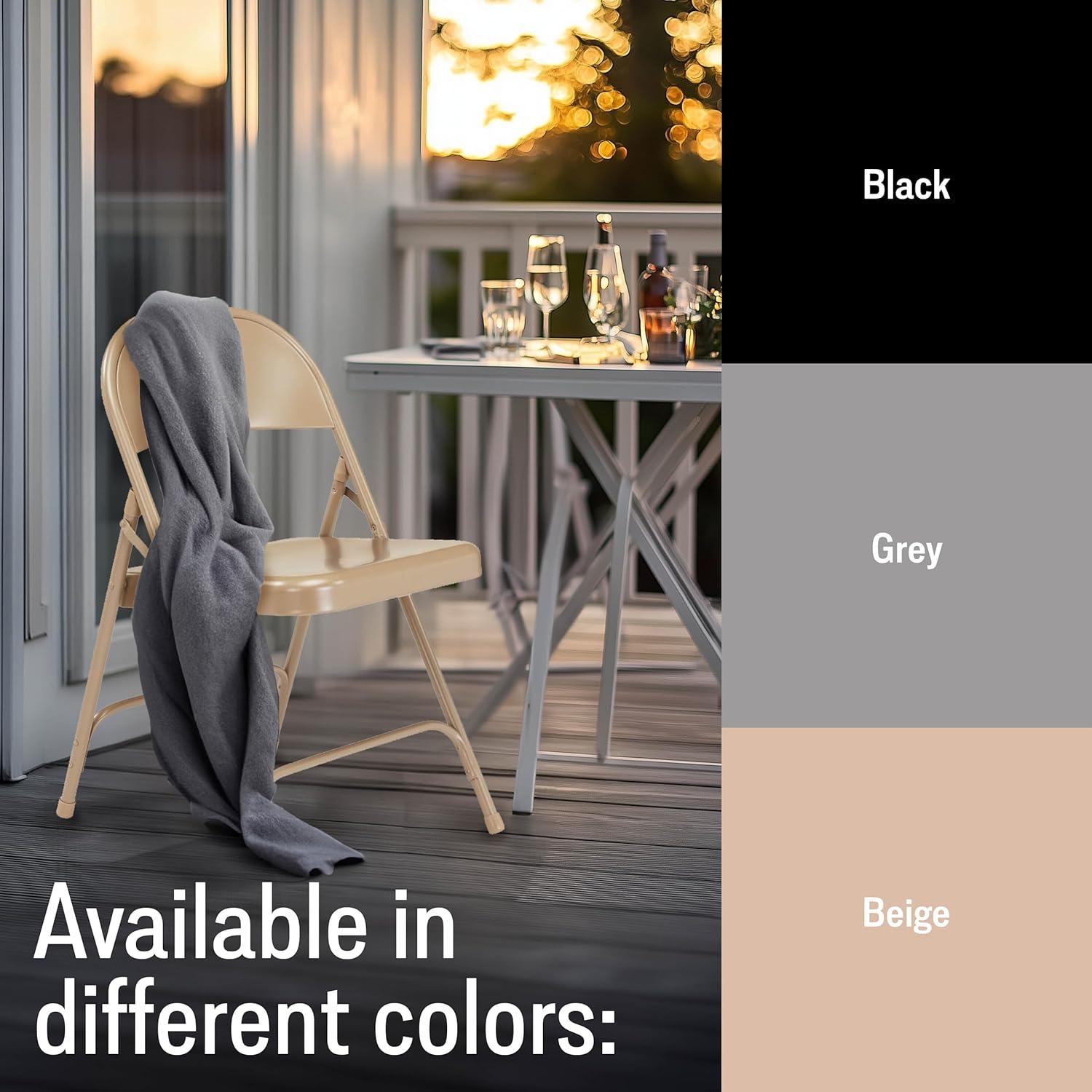 Steel Stackable Folding Chair Folding Chair Set