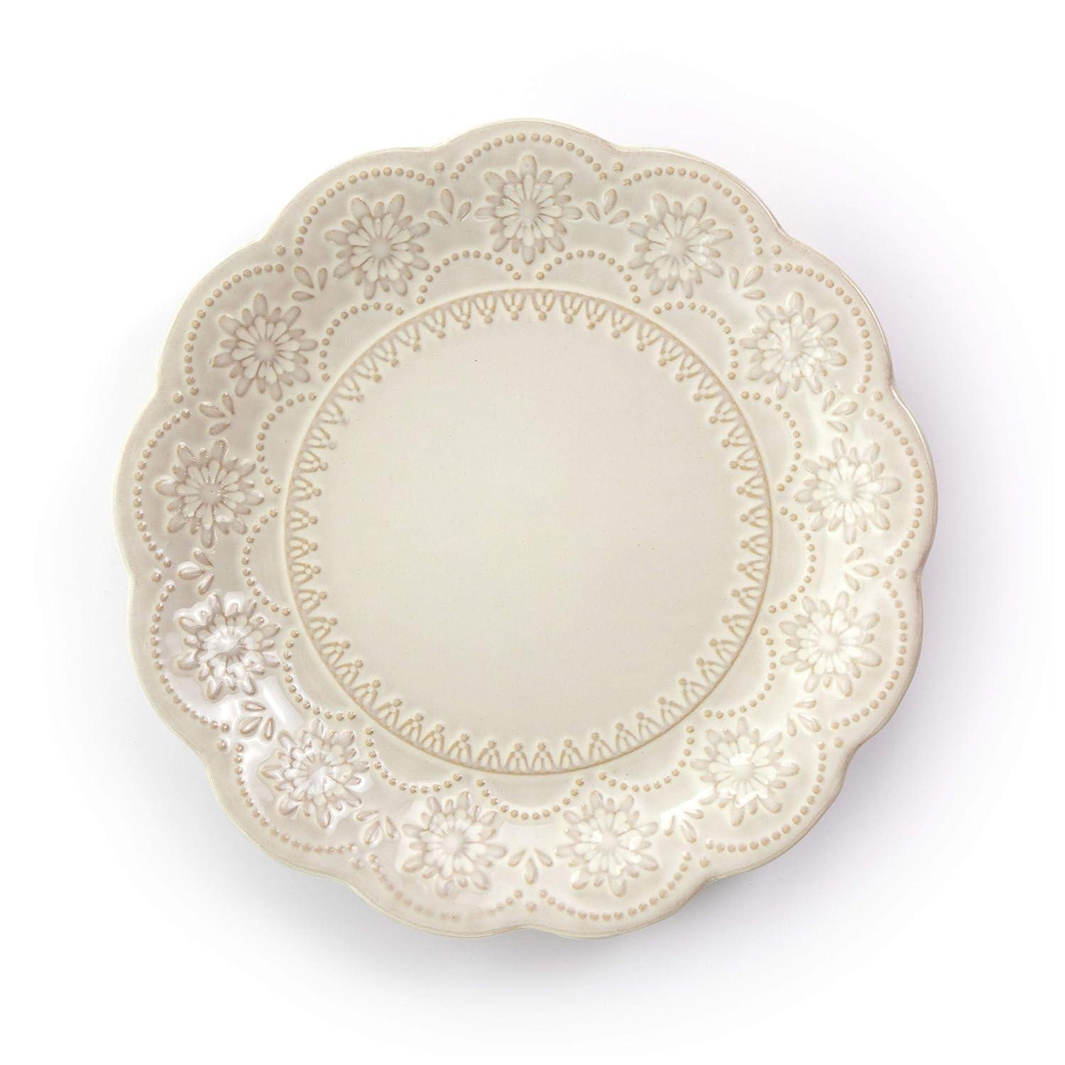 Elama 16 Piece Stoneware Dinnerware Set - Service for 4