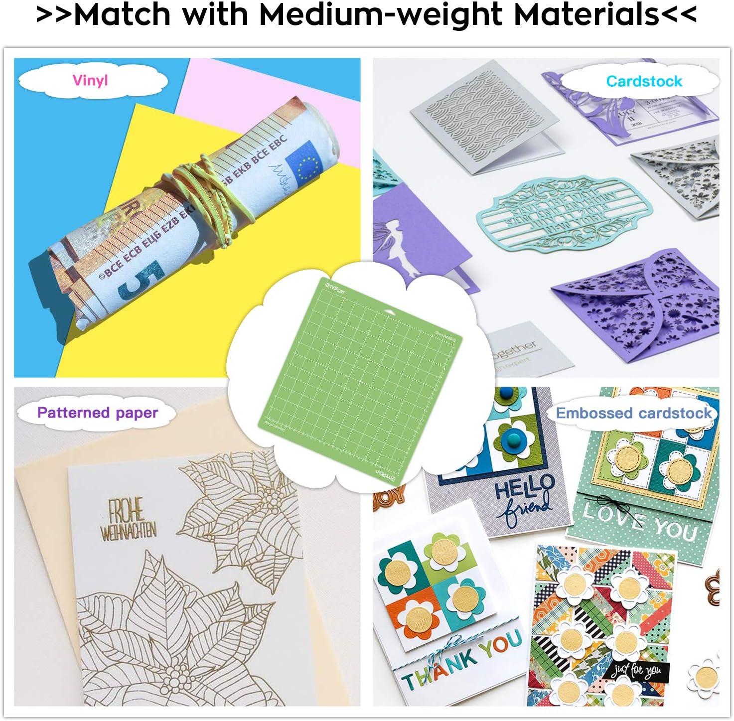 HTVRONT 3 Pack 12" x 12" Standard Grip Cutting Mat for HTVRONT Explore Air 2/Air/One/Maker