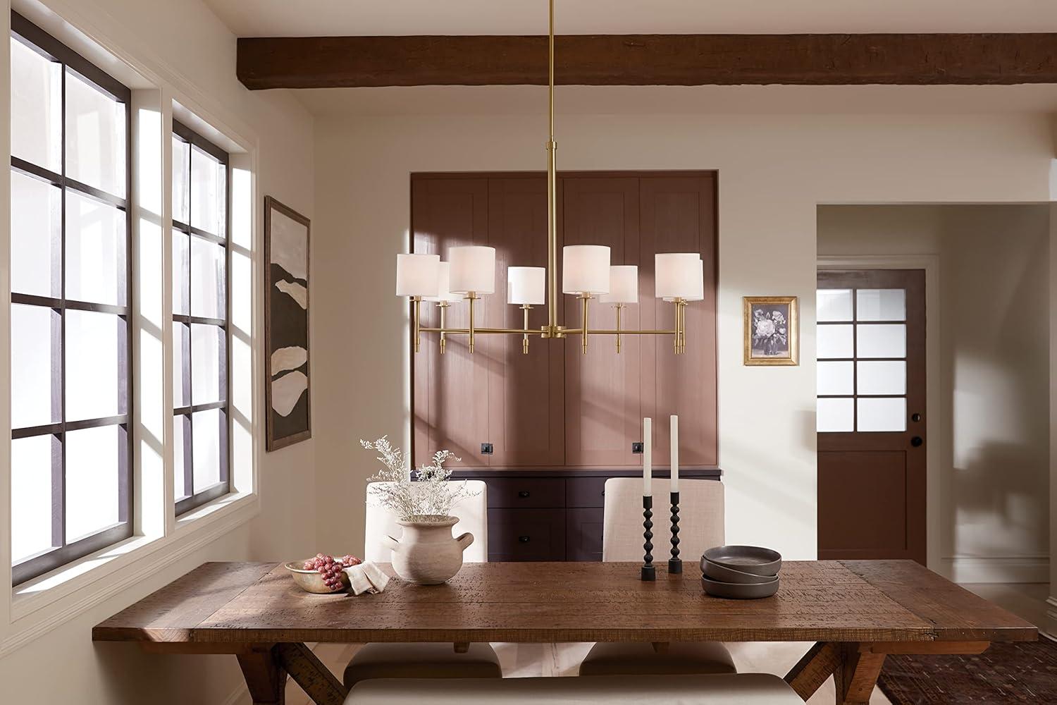 Kichler Lighting Ali 8 - Light Chandelier in  Brushed Natural Brass
