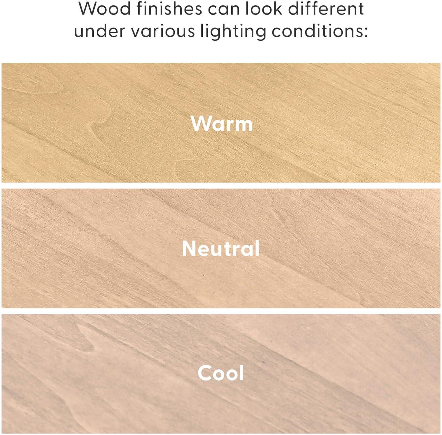 Plank+Beam 36” Solid Wood Console Table, Classic Farmhouse Style Sofa Table, Narrow Entryway Table for Hallway, Blonde