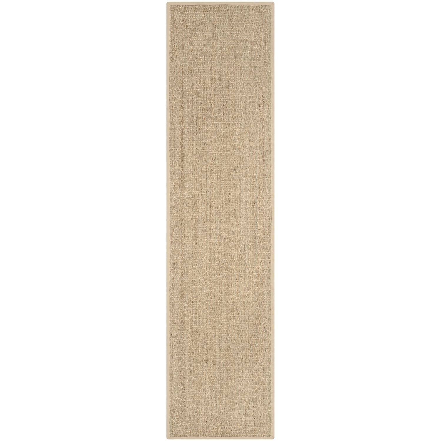 Natural Fiber NF115 Power Loomed Indoor Runner Rug - Natural/Beige - 2'6"x8' - Safavieh.