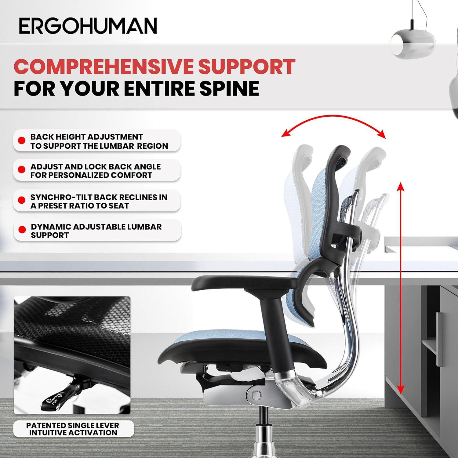 Eurotech Seating Ergohuman Task Chair