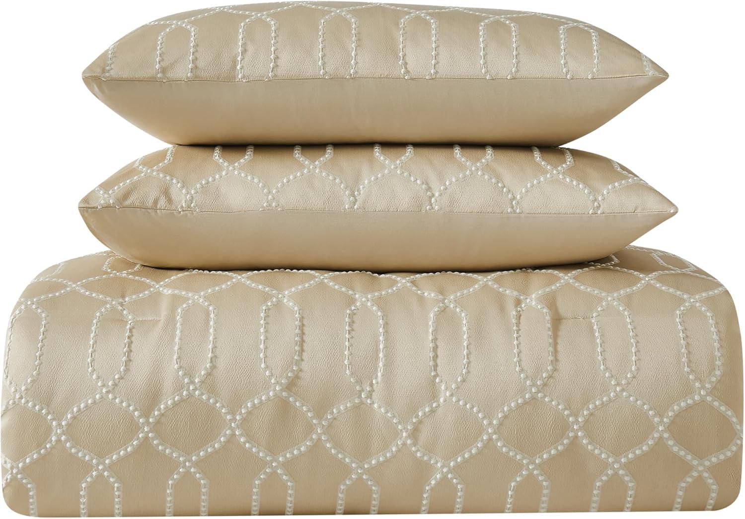 5th Avenue Lux Victoria Polyester Geometric Shapes Comforter Set