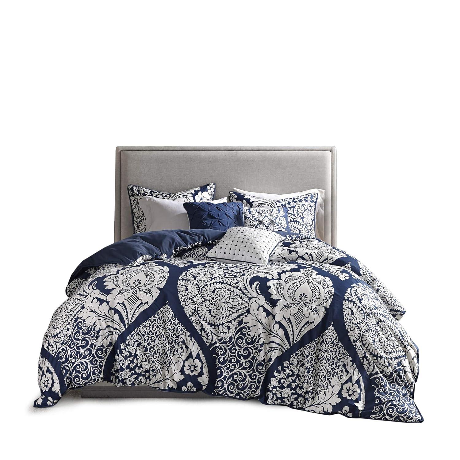 Madison Park Vienna 7 Piece Cotton Printed Comforter Set