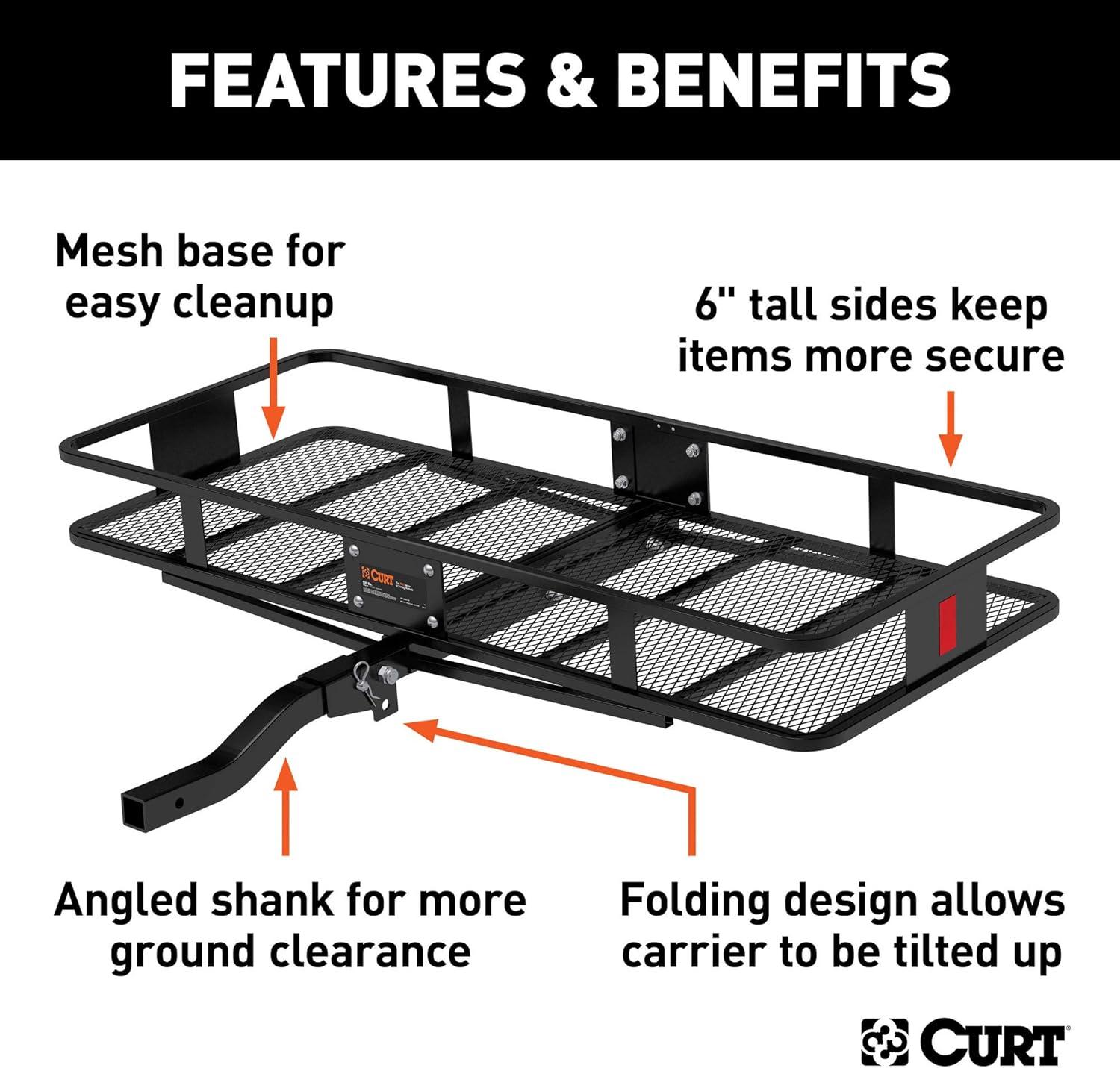 CURT Basket-Style Cargo Carrier