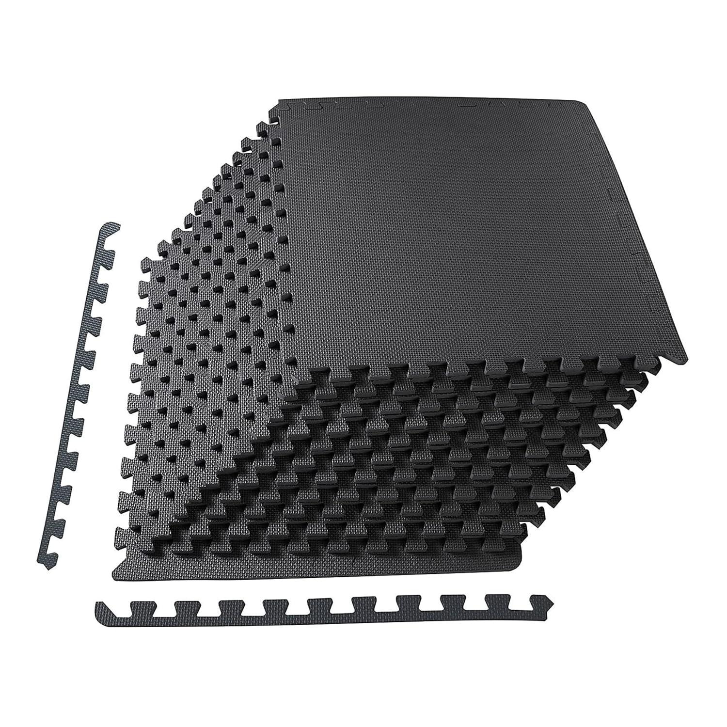 BalanceFrom Fitness Balancefrom Fitness 48 Sq Ft Interlocking EVA Foam Exercise Mat Tiles