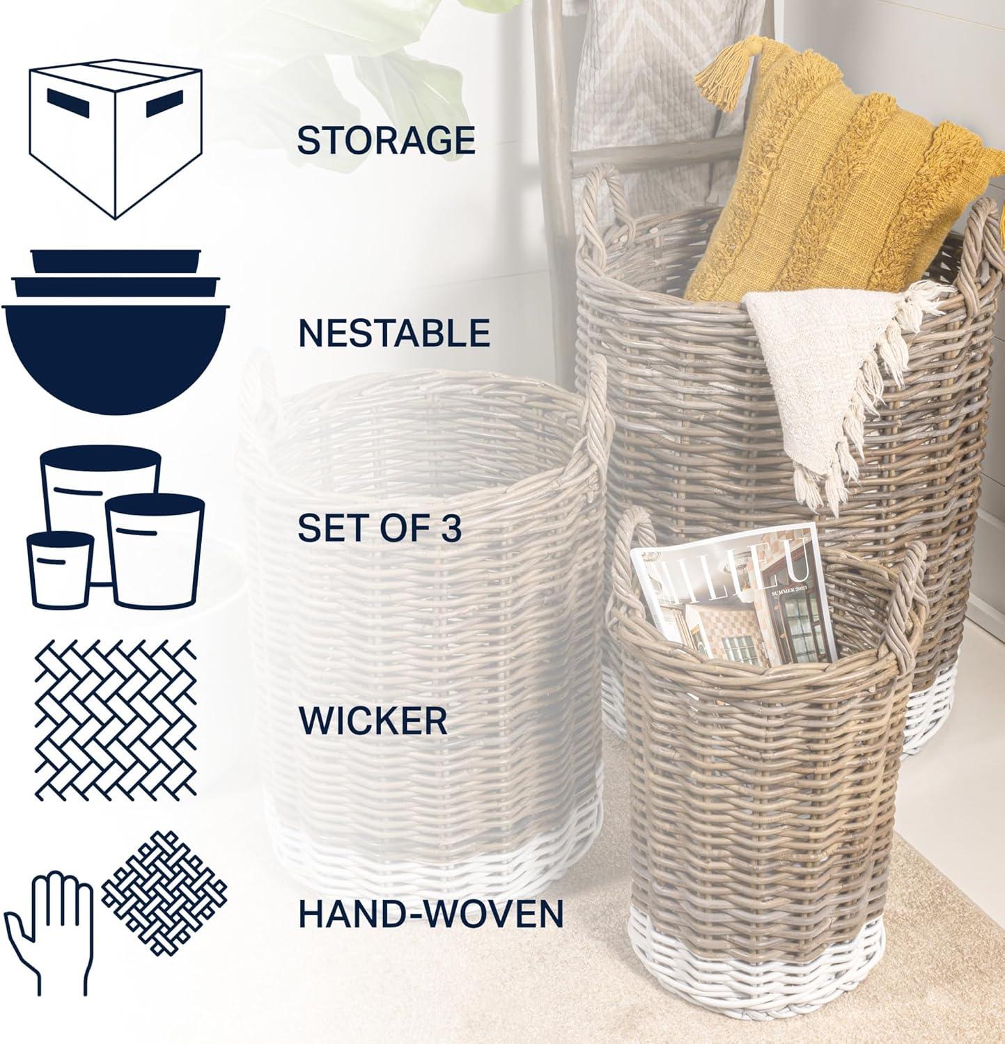 happimess Happimess Rattan Basket